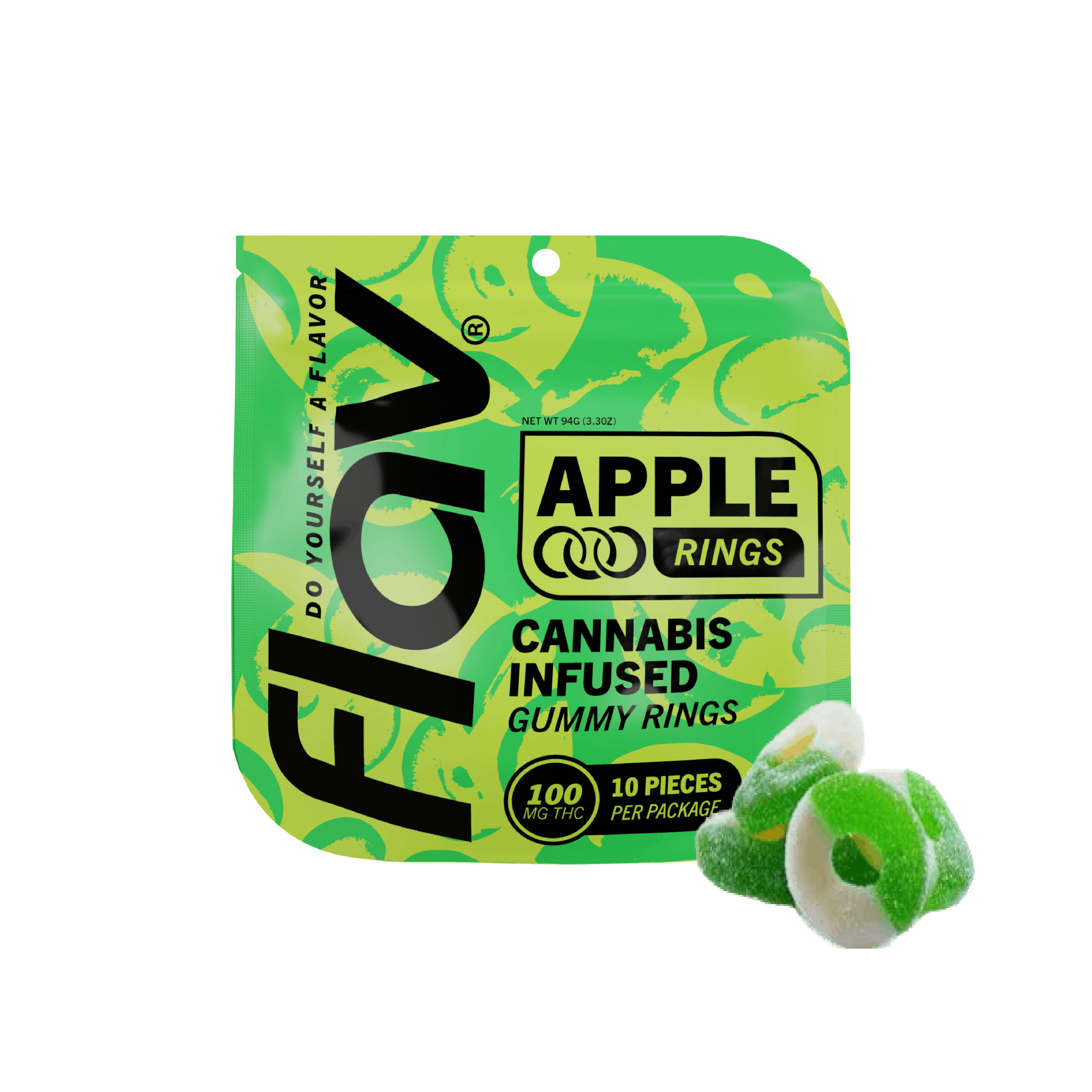Candy - Ring - 100mg - Distillate - Apple 1 Candy - Ring - 100mg - Distillate - Apple