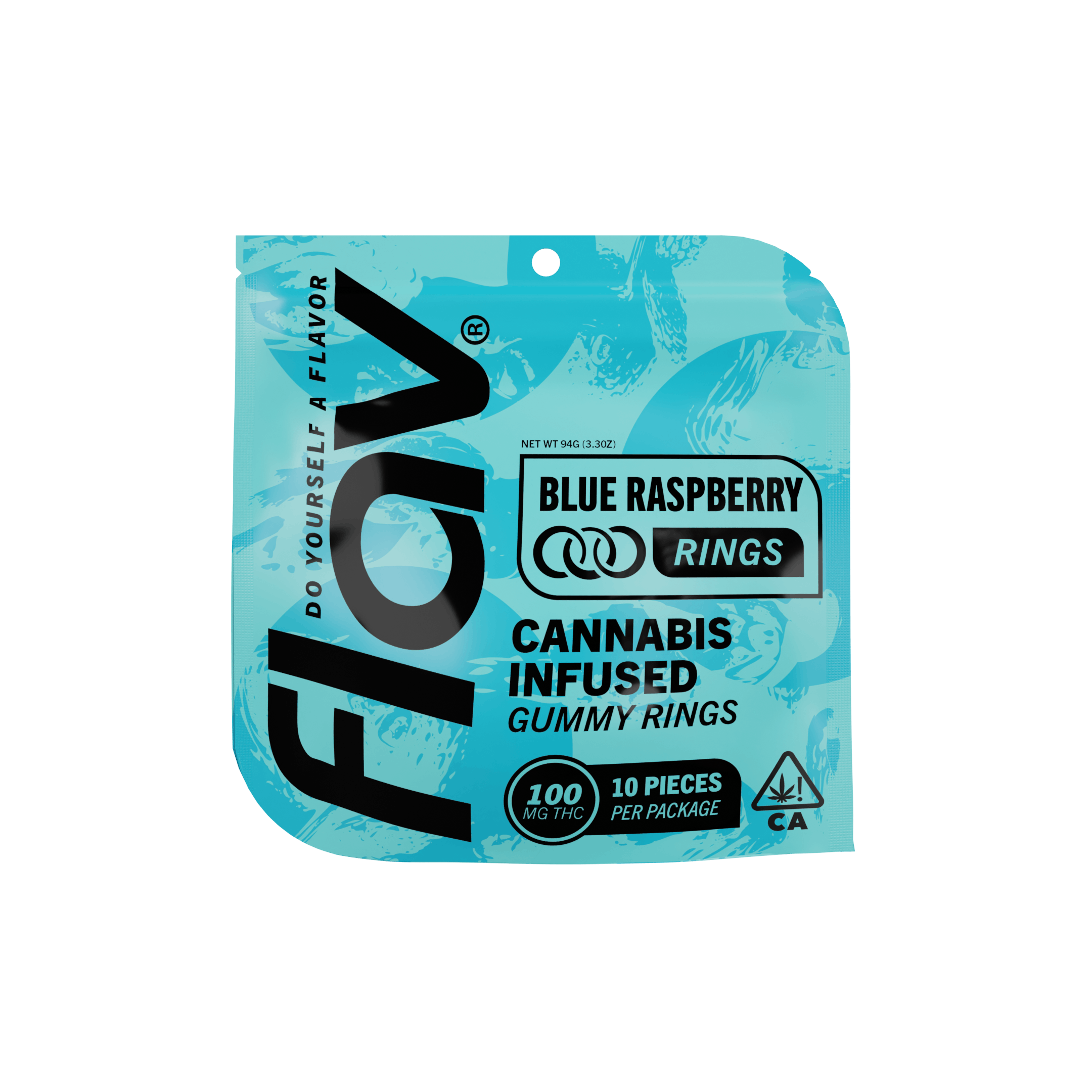 Candy - Ring - 100mg - Distillate - Blue Raspberry 1 Candy - Ring - 100mg - Distillate - Blue Raspberry