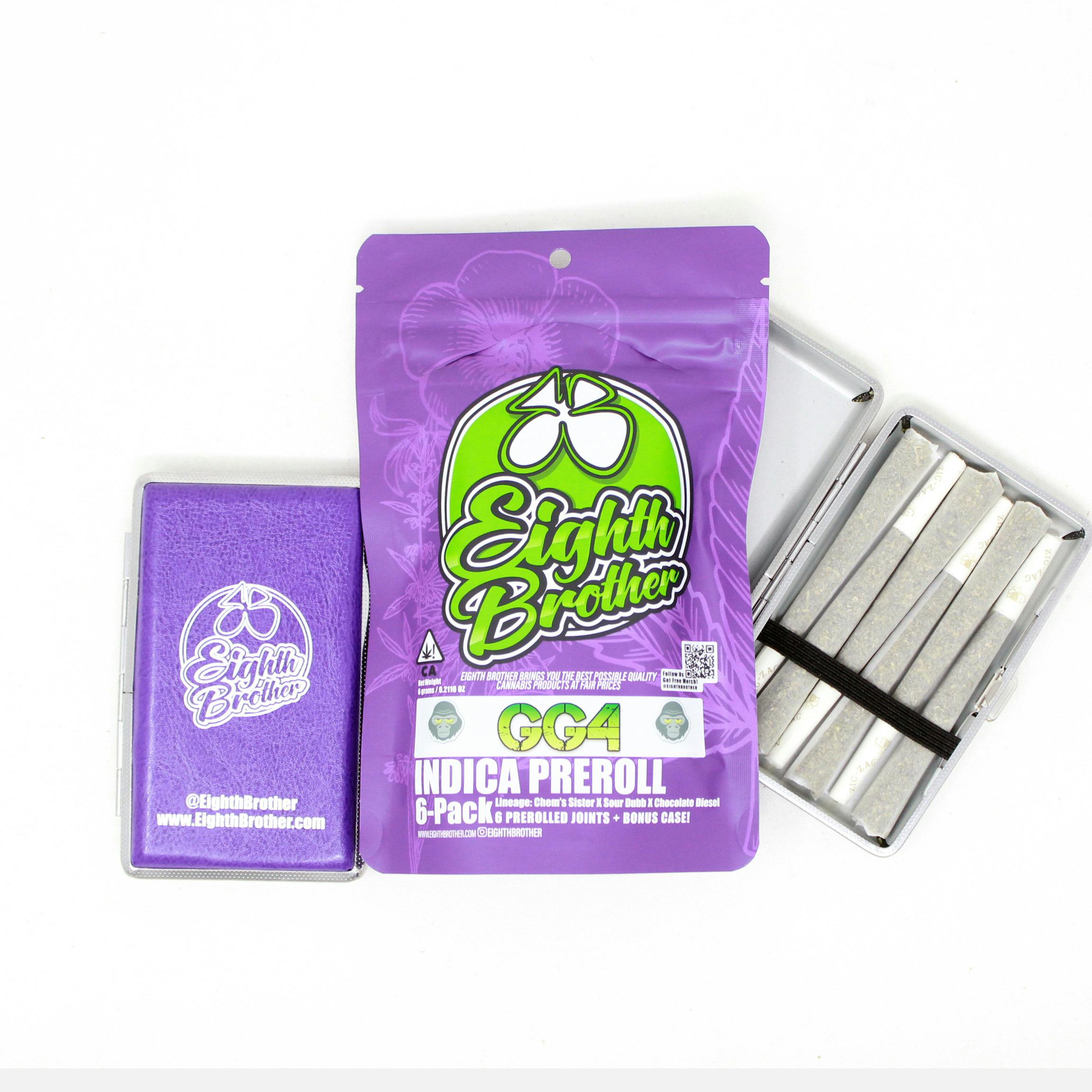 GG4 Preroll Case (6 - 1 G Prerolls)