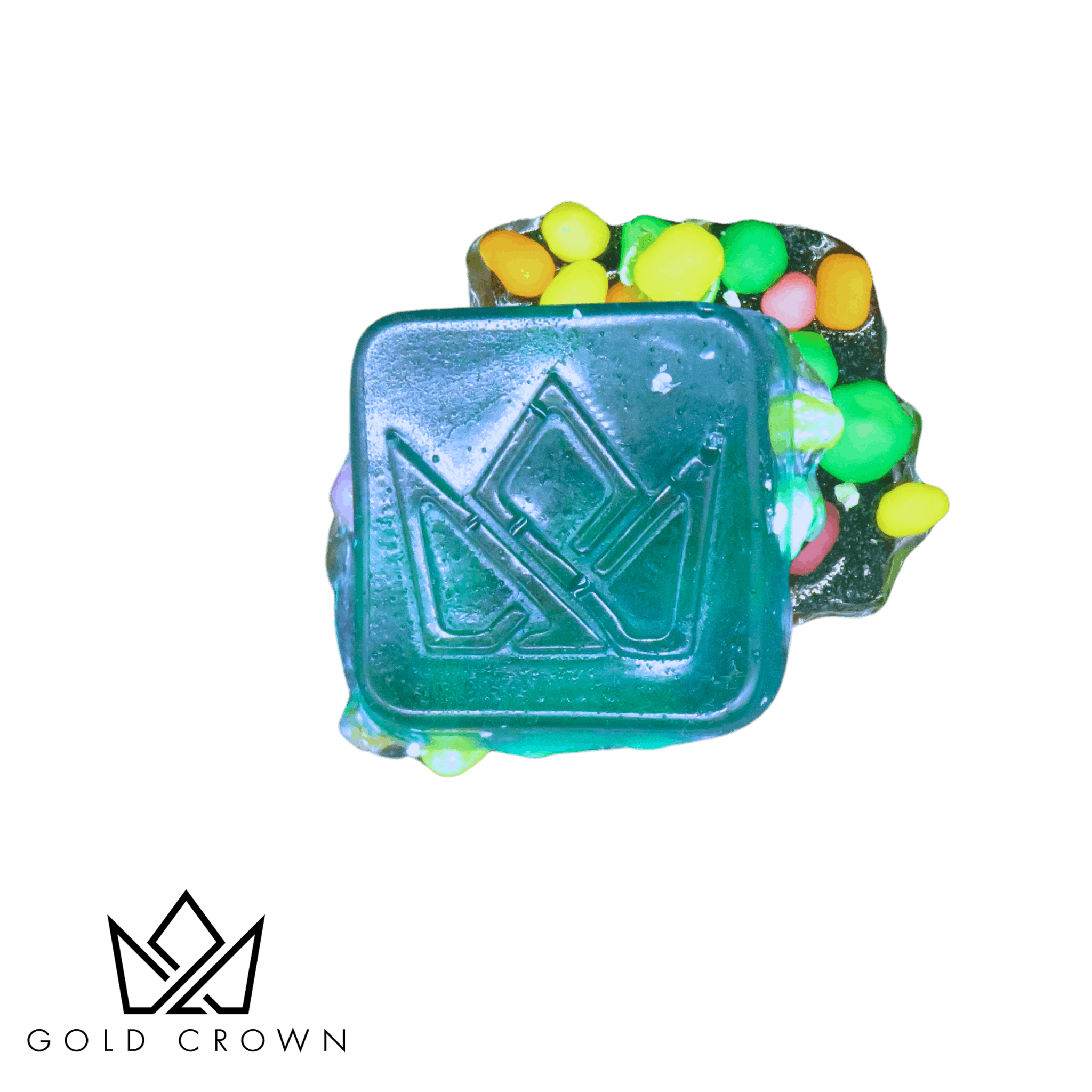 Live Resin Coated Gummies 25mg (200mg)- Blue Raspberry 1 Live Resin Coated Gummies 25mg (200mg)- Blue Raspberry