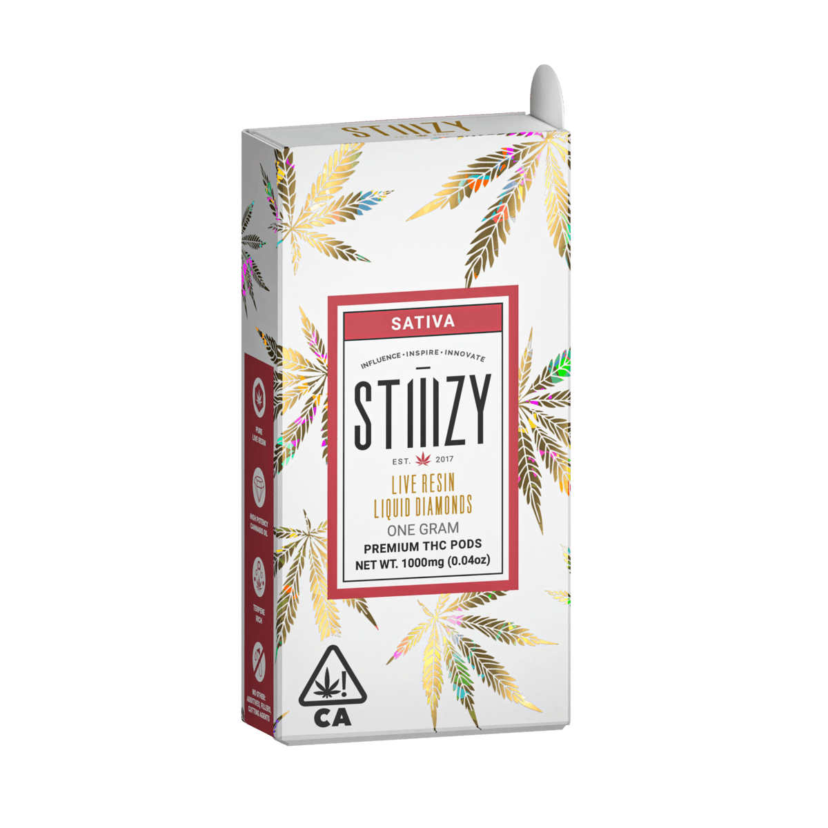 Vape Cartridge - HAWAIIAN SNOW 1G Live Resin Liquid Diamonds Pod - STIIIZY 2 Vape Cartridge - HAWAIIAN SNOW 1G Live Resin Liquid Diamonds Pod - STIIIZY