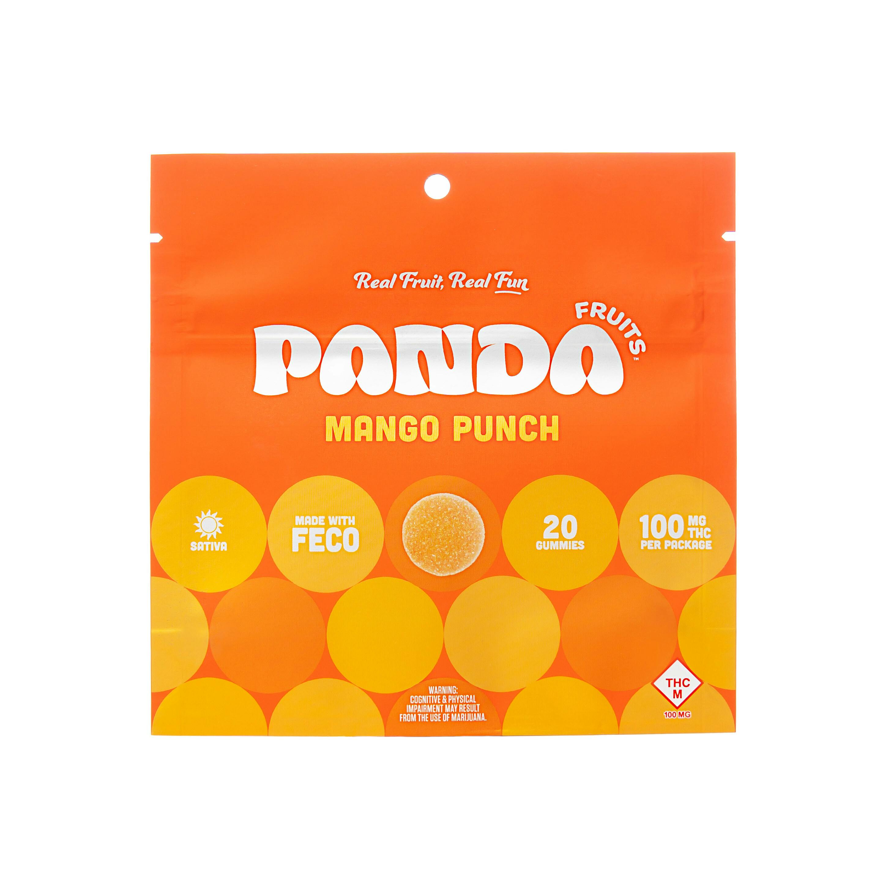 Panda Fruits Mango Punch FECO 100mg