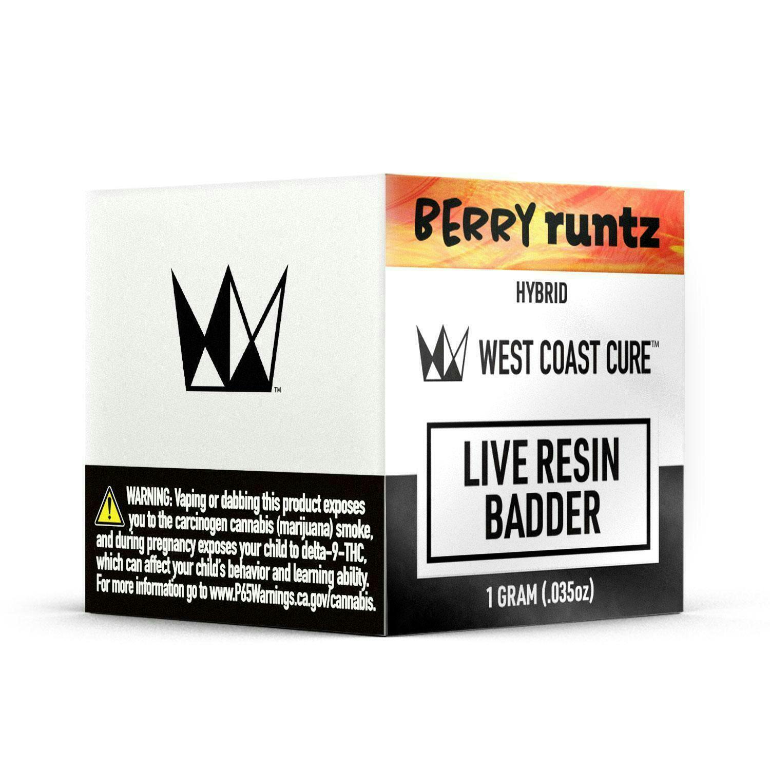 Berry Runtz Live Resin Badder