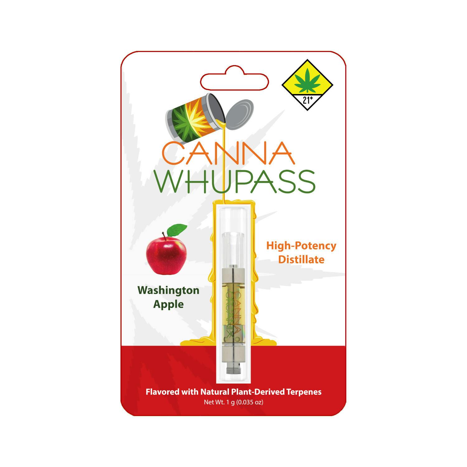 Washington Apple | Canna Whupass | Vape Cartridge | 1g 1 Washington Apple | Canna Whupass | Vape Cartridge | 1g