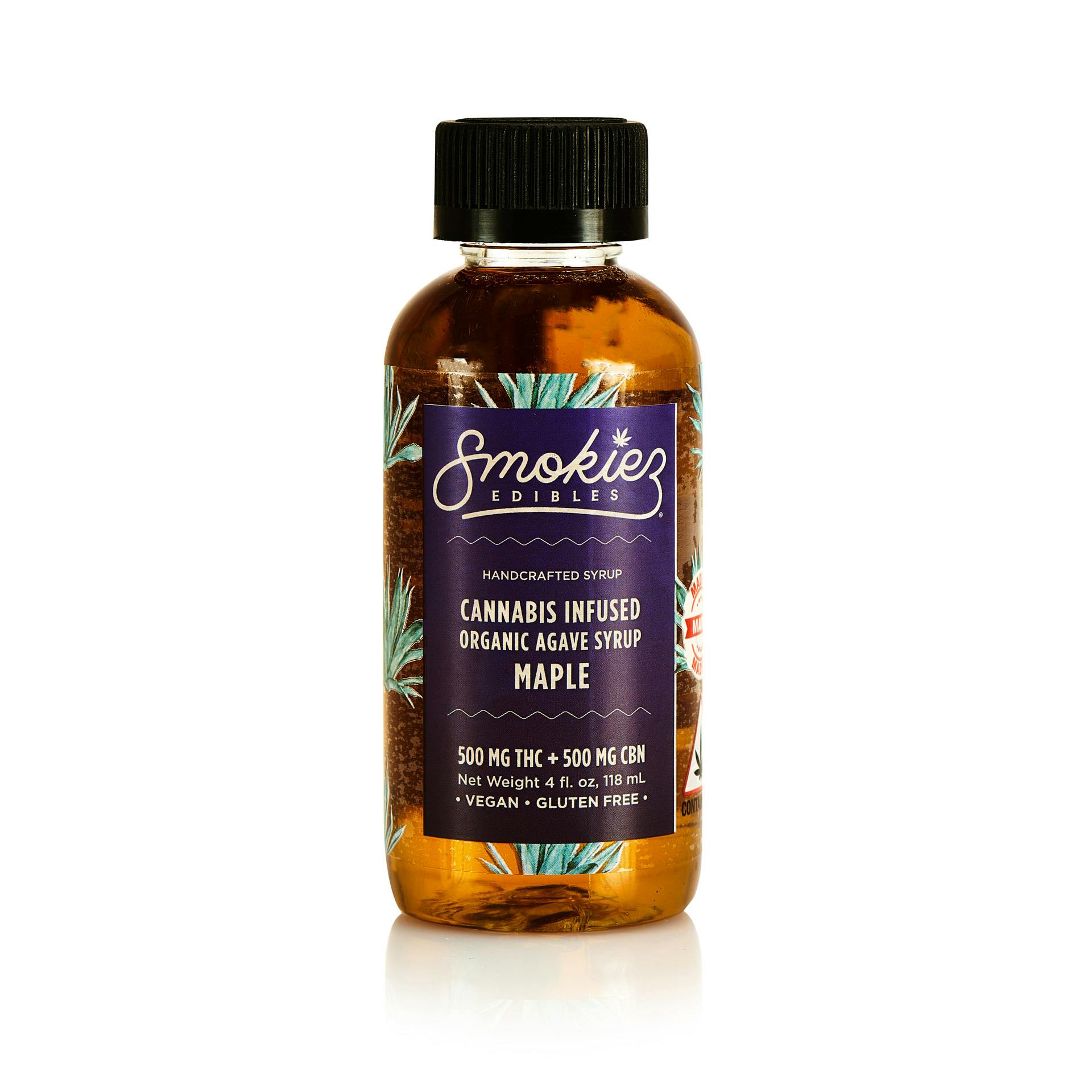 Maple CBN:THC 1:1 Infused Agave Syrup - 500mg THC:500mg CBN - ME 1 Maple CBN:THC 1:1 Infused Agave Syrup - 500mg THC:500mg CBN - ME