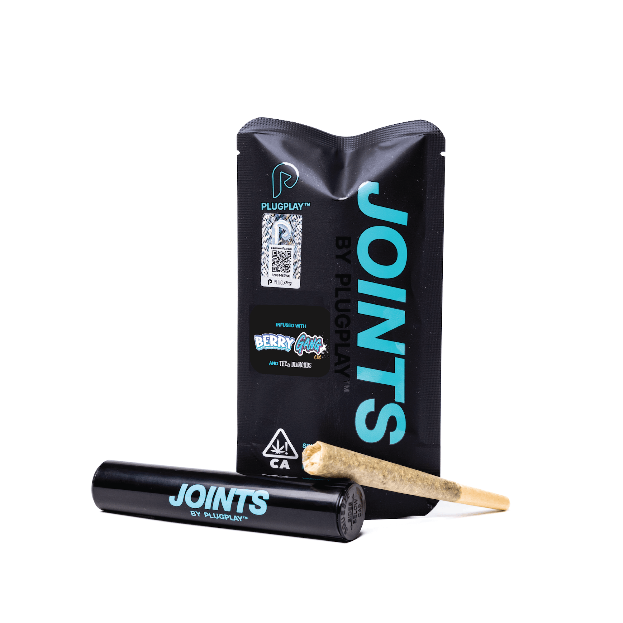 Infused Preroll - JOINTS™ by PLUGPLAY™: Berry Gang