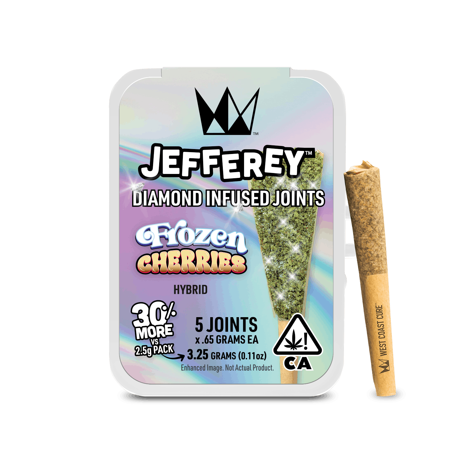 Frozen Cherries - Jefferey Infused Joint .65g 5 Pack