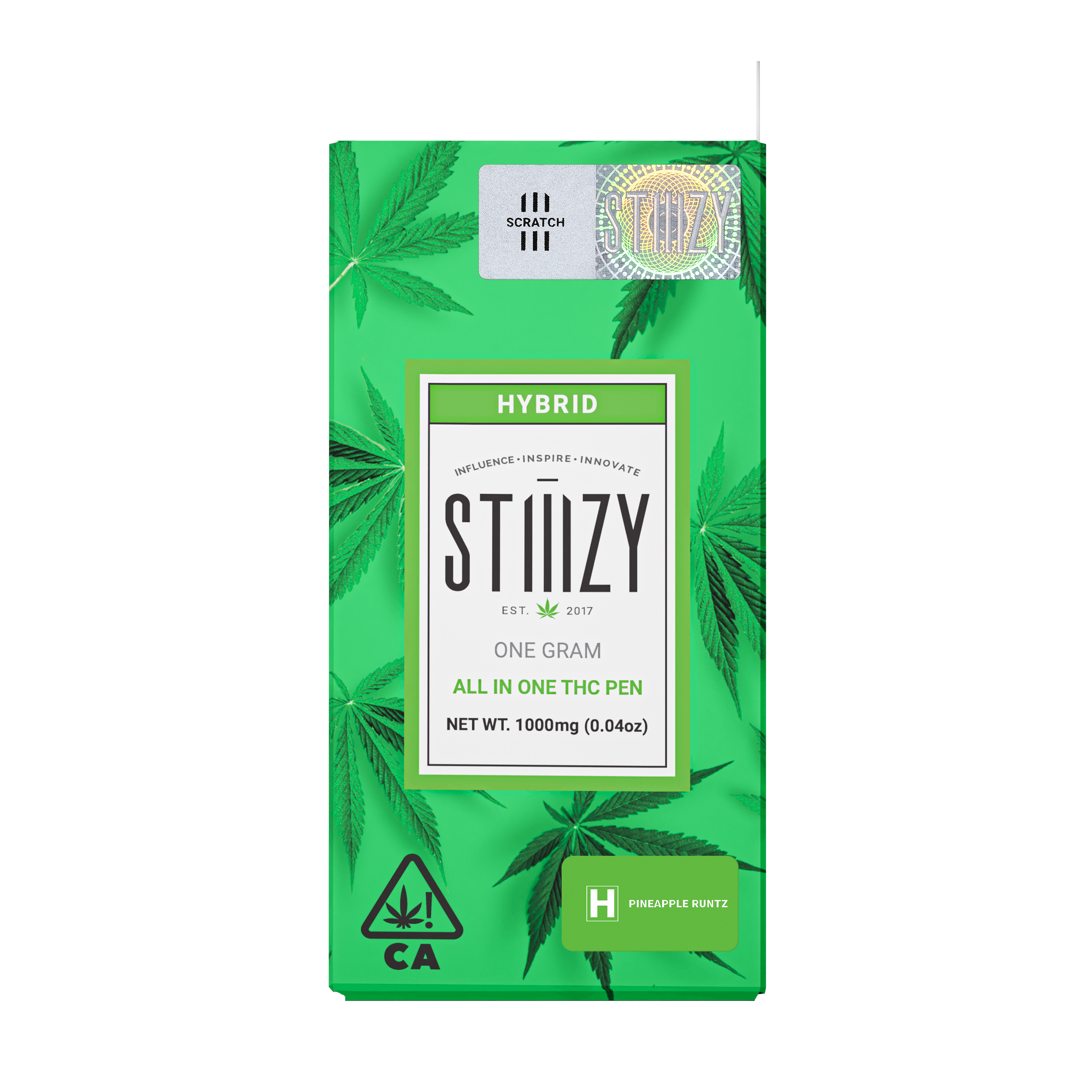 Vape - PINEAPPLE RUNTZ 1G All-In-One 2 Vape - PINEAPPLE RUNTZ 1G All-In-One