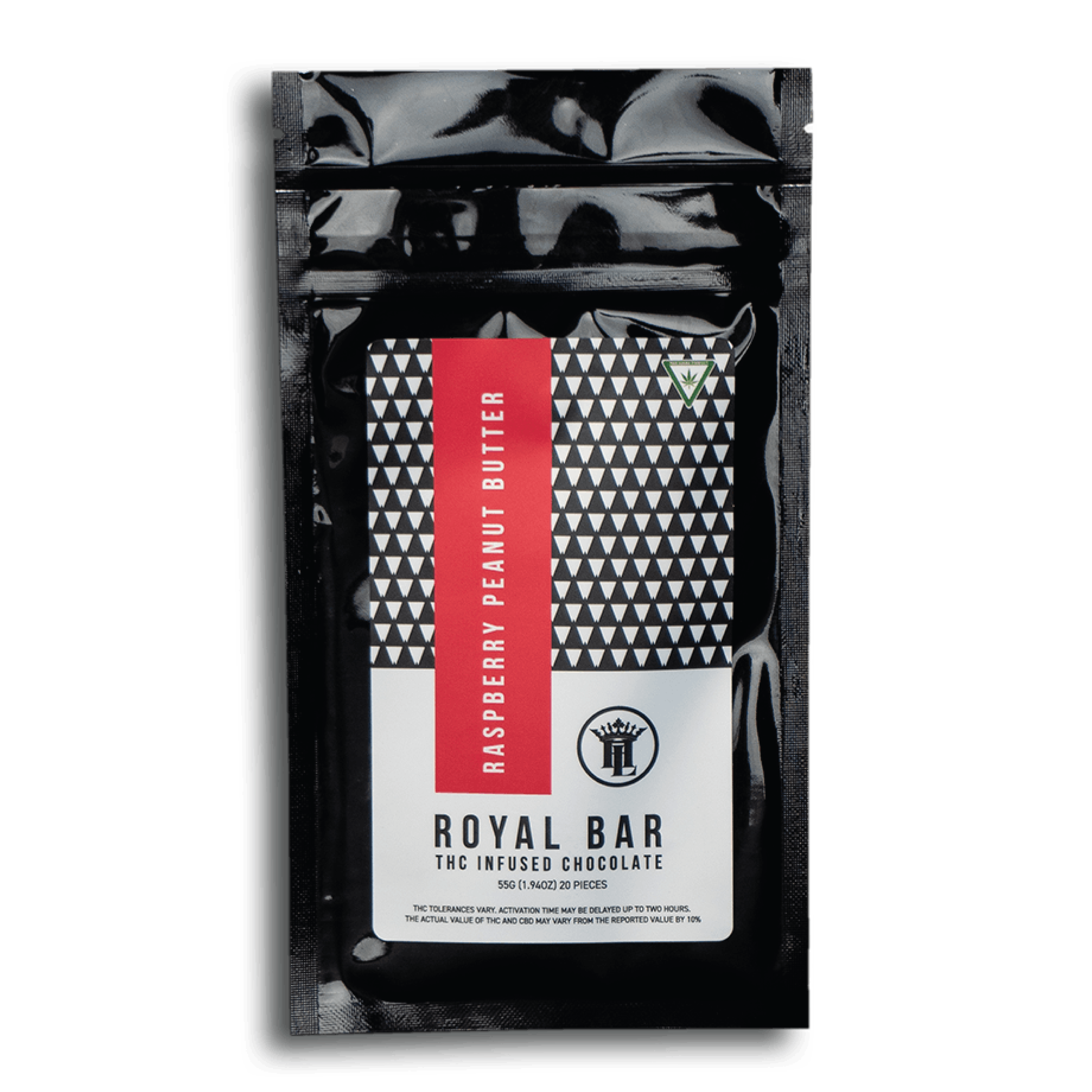 Royal Bar Raspberry Peanut Butter 200mg