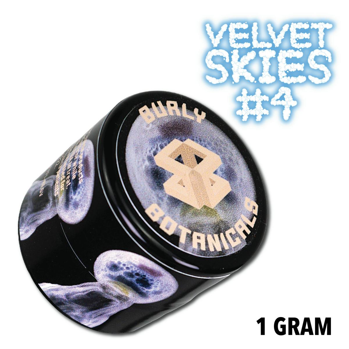 Burly Botanicals | Velvet Skies #4 | 1g Hash Rosin