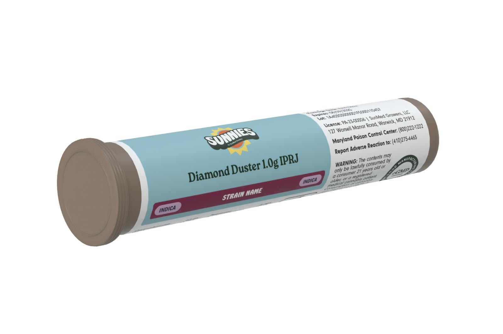 Fruity Gum Diamond Duster Infused Pre Roll 1.0g