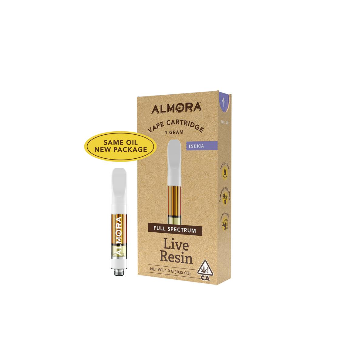 100% Live Resin Garlic Cocktail Cartridge 1g