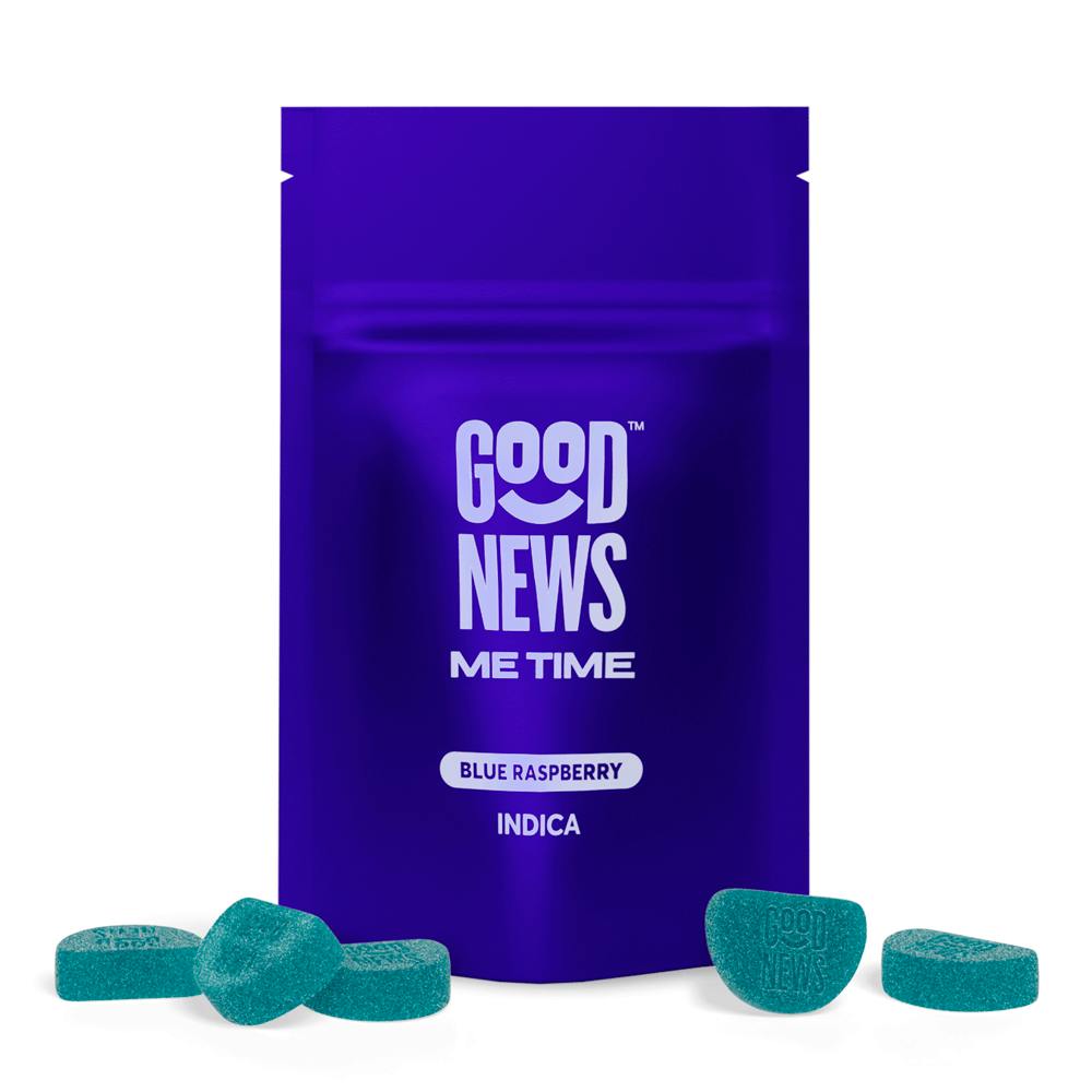 Good News Me Time Blue Raspberry Gummies 2 Good News Me Time Blue Raspberry Gummies