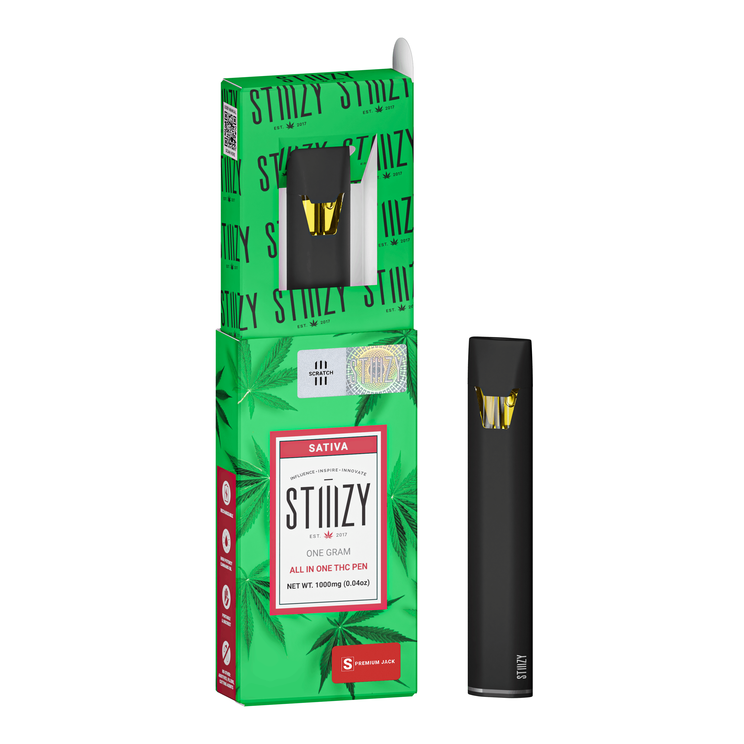 Vape - PREMIUM JACK 1G All-In-One 1 Vape - PREMIUM JACK 1G All-In-One