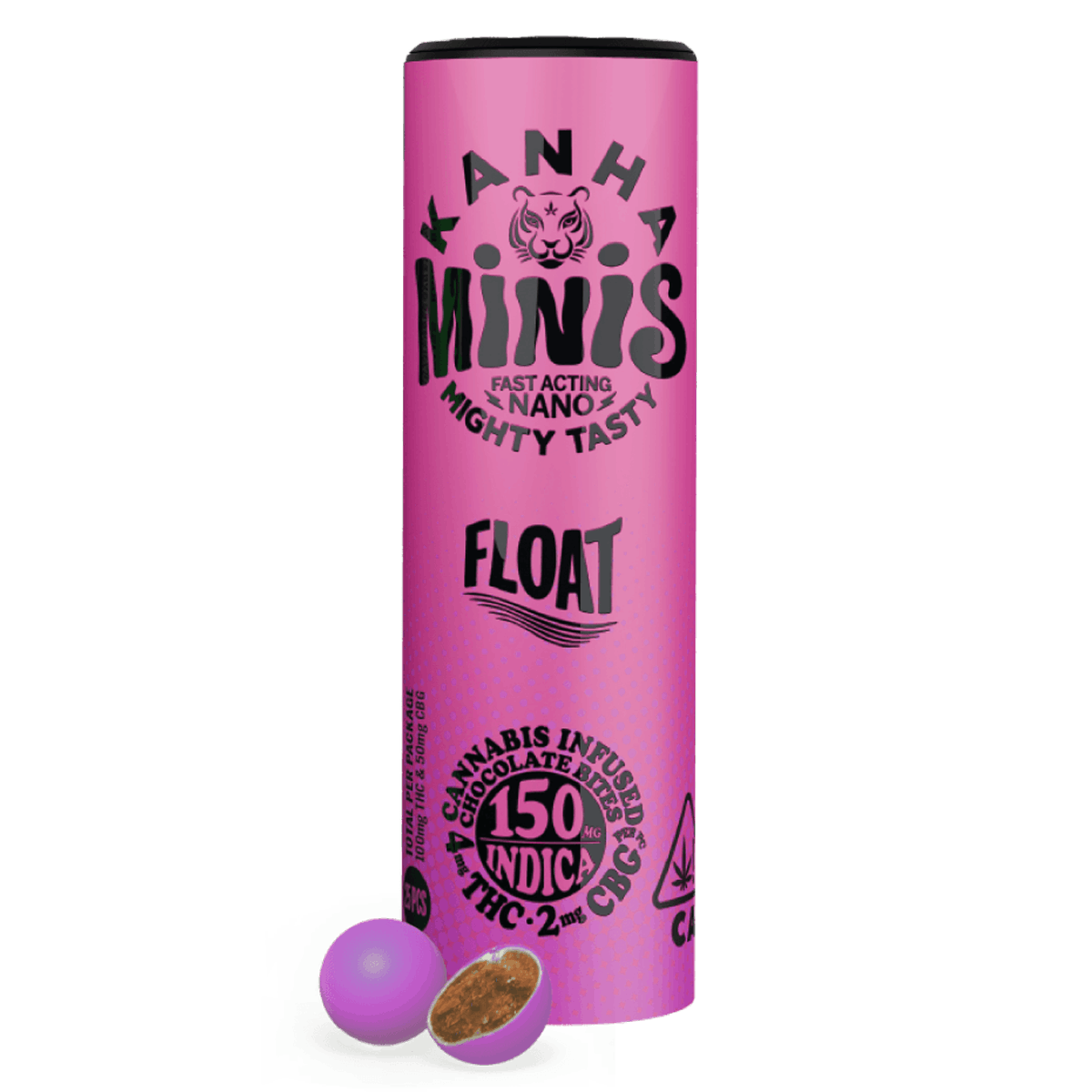 KANHA | 2:1 THC:CBG | Minis | FLOAT | Indica | 25-pack
