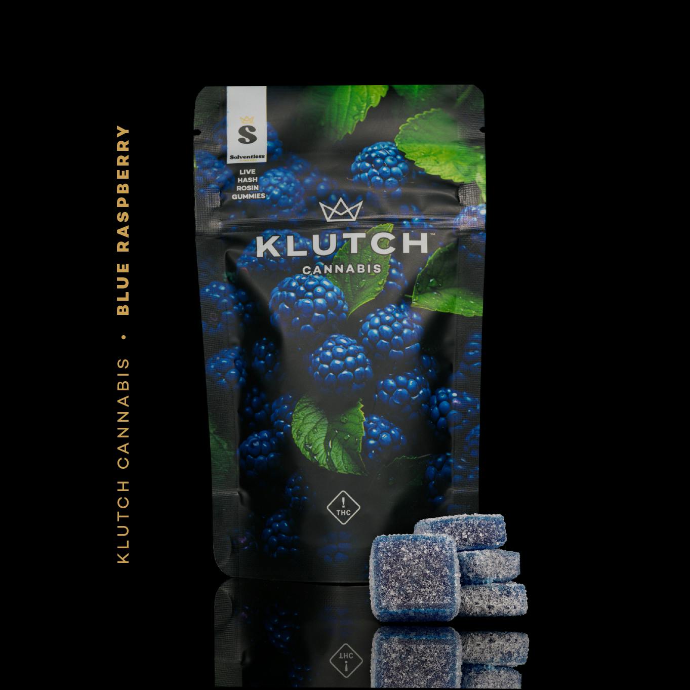 Blue Raspberry - Gummies (4pk) 110mg