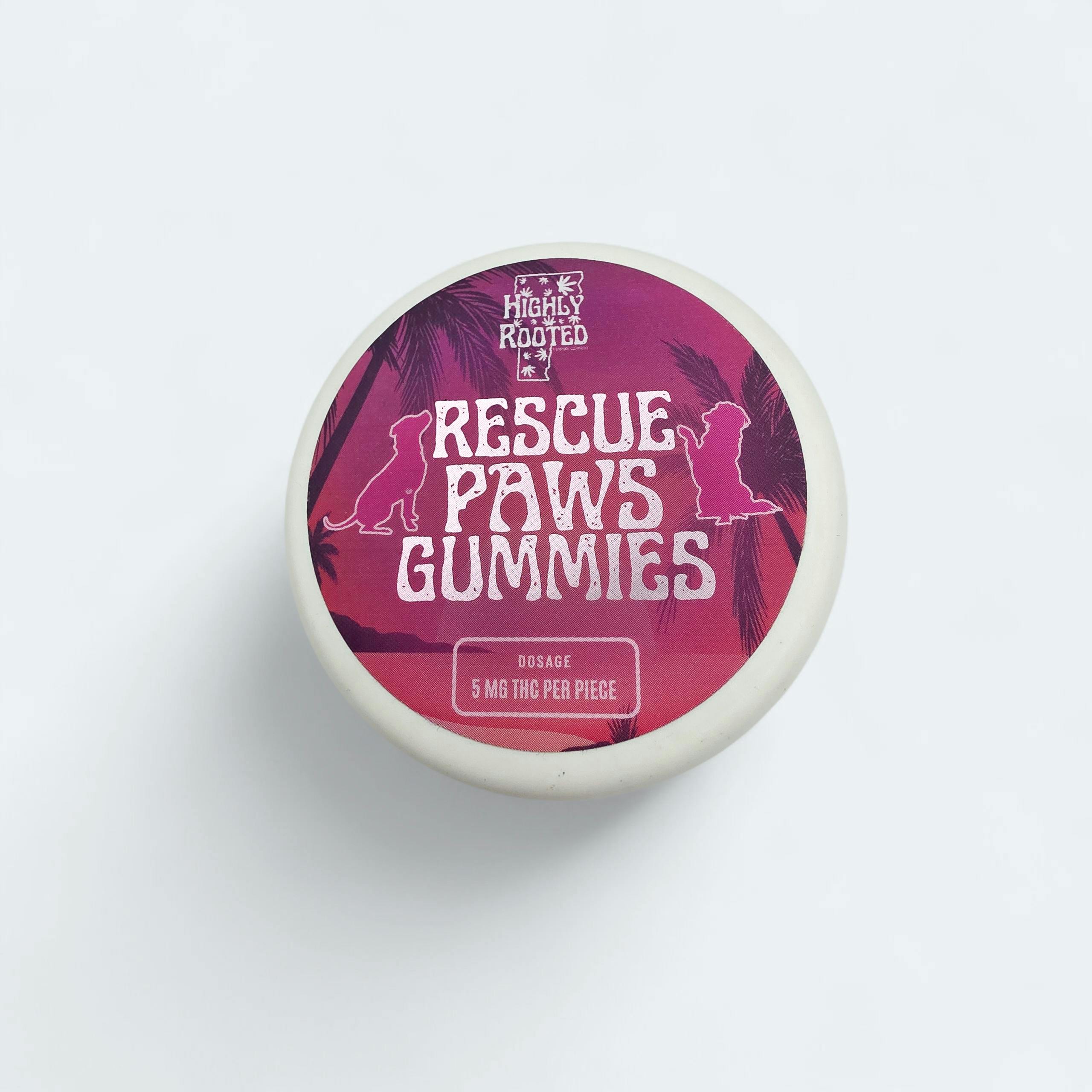 Rescue Paws Gummies 100mg