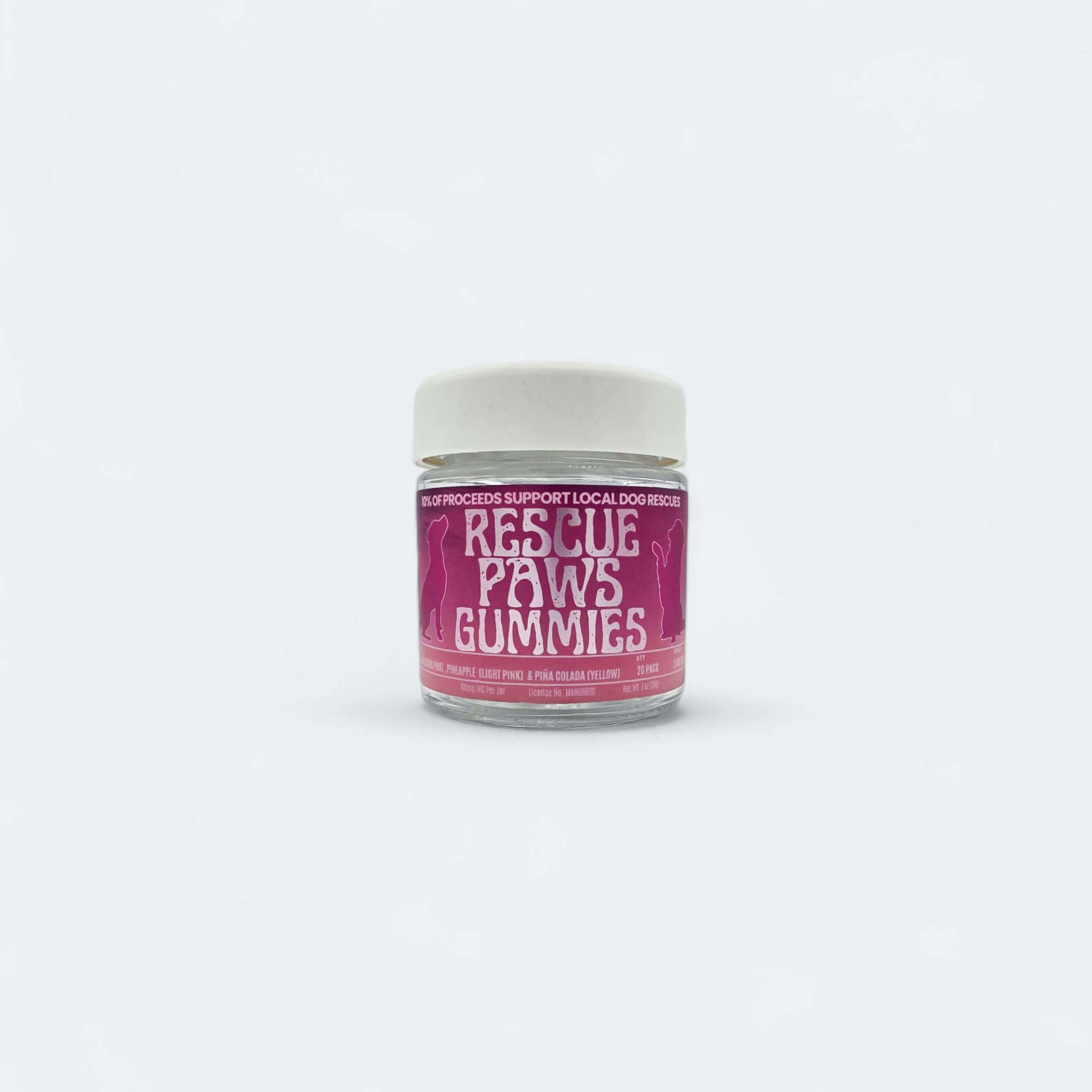 Rescue Paws Gummies 100mg
