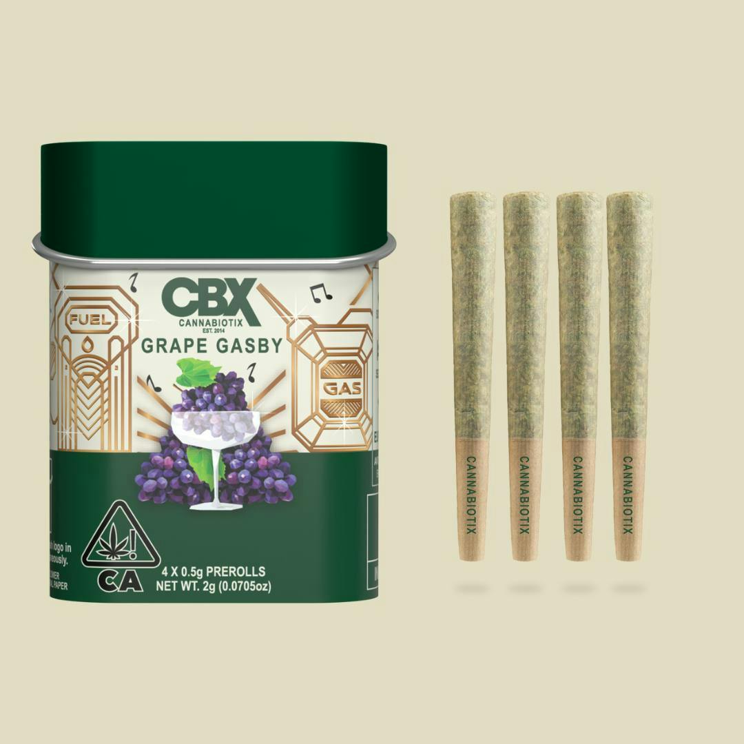 Grape Gasby Preroll 4 Pack [2g total]