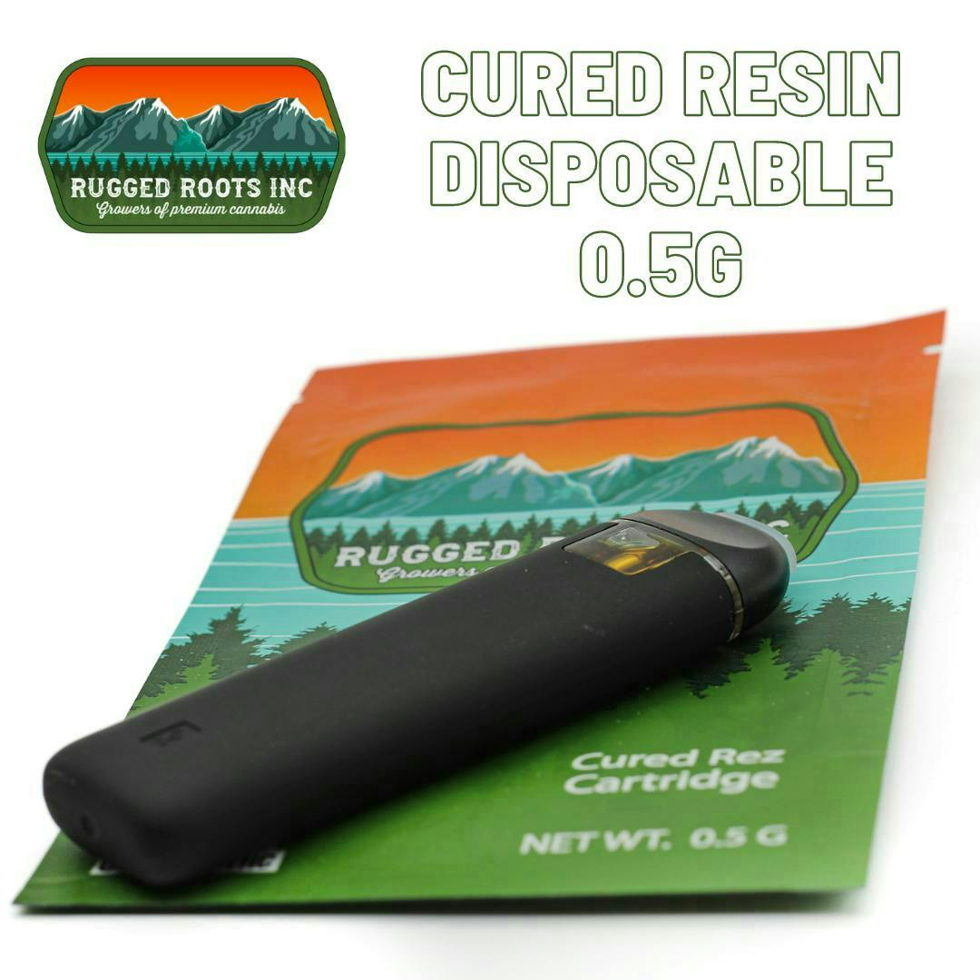 Rugged Roots - Permanent Marker 0.5g Disposable Cart 1 Rugged Roots - Permanent Marker 0.5g Disposable Cart