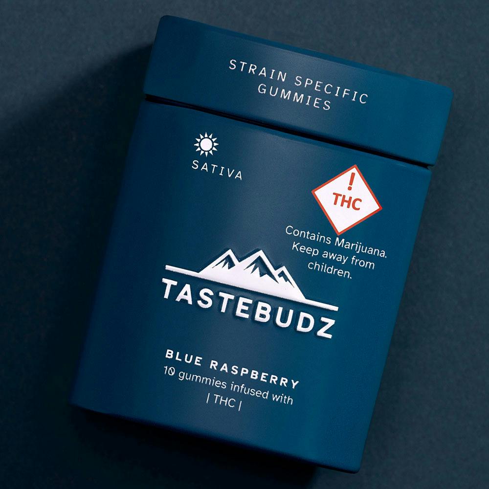Blue Raspberry Sativa Rosin Gummies | THC | 100mg