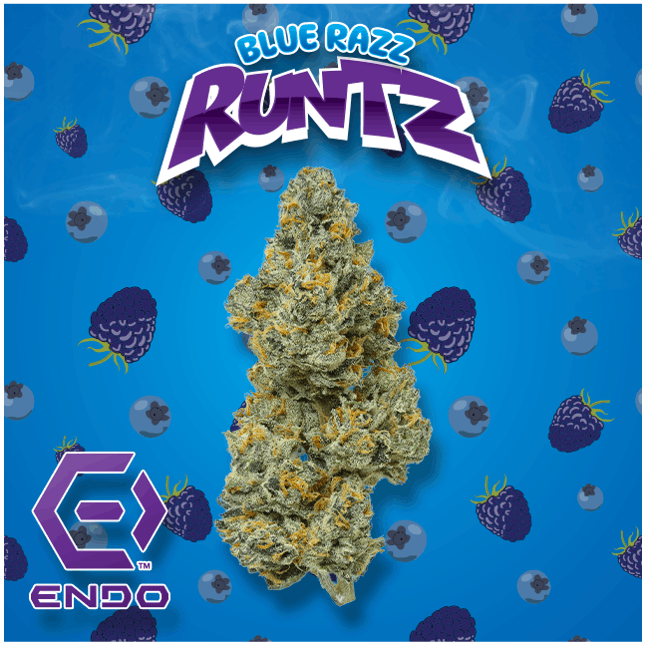 ENDO BLUE RAZZ RUNTZ 3.5G