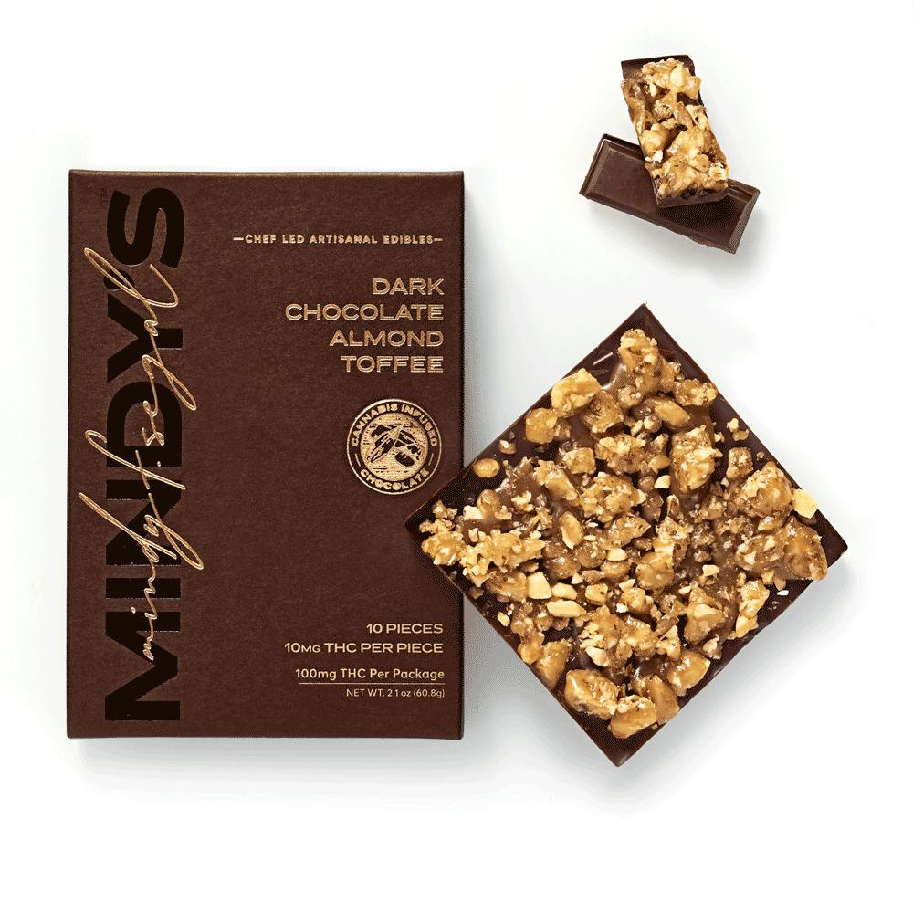 Dark Chocolate Almond Toffee