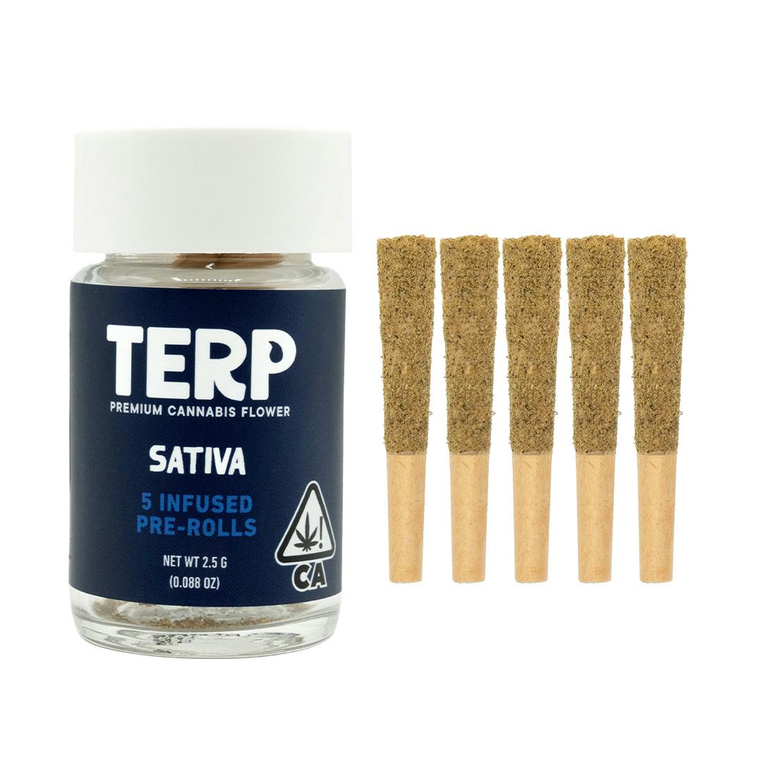 TERP 2.5G 5 Pack Infused Preroll - Blue Neptune 2 TERP 2.5G 5 Pack Infused Preroll - Blue Neptune