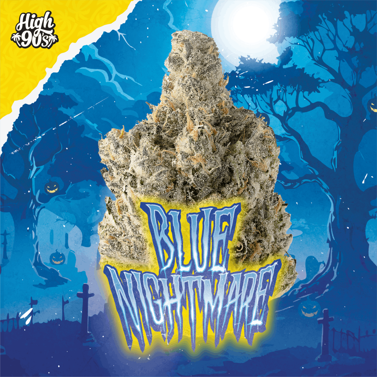 High 90s : Blue Nightmare 3.5g Flower