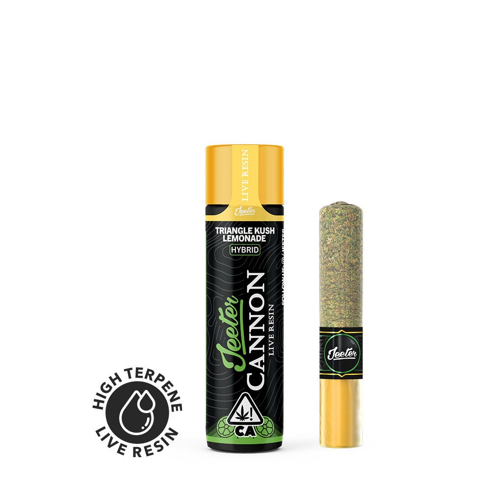Jeeter Cannon Live Resin - Triangle Kush Lemonade 1 Jeeter Cannon Live Resin - Triangle Kush Lemonade