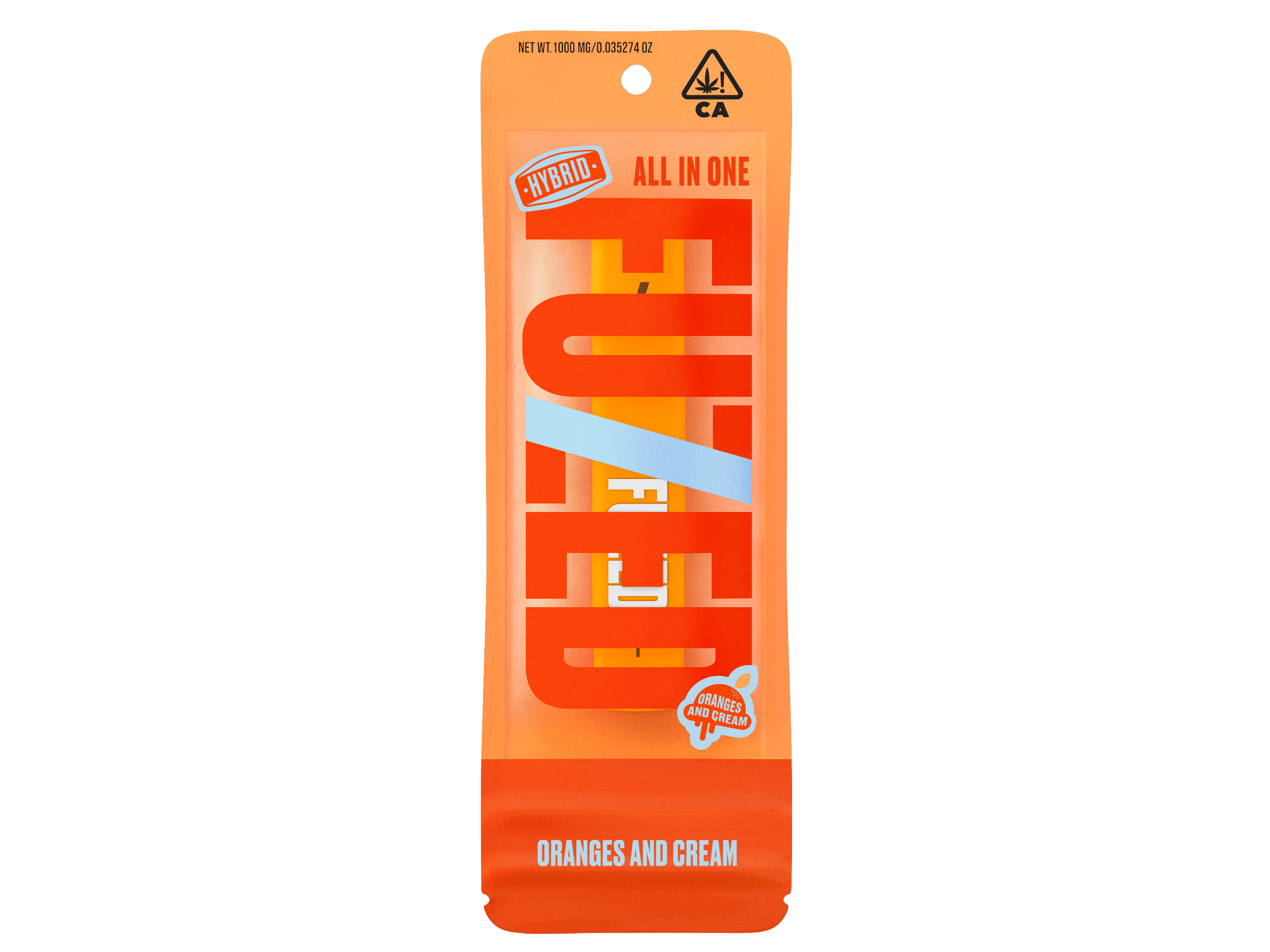 1g All-In-One - Oranges and Cream - Hybrid - CA