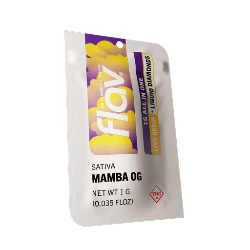 Mamba OG - Live Resin + Liquid Diamonds - Disposable | 1G