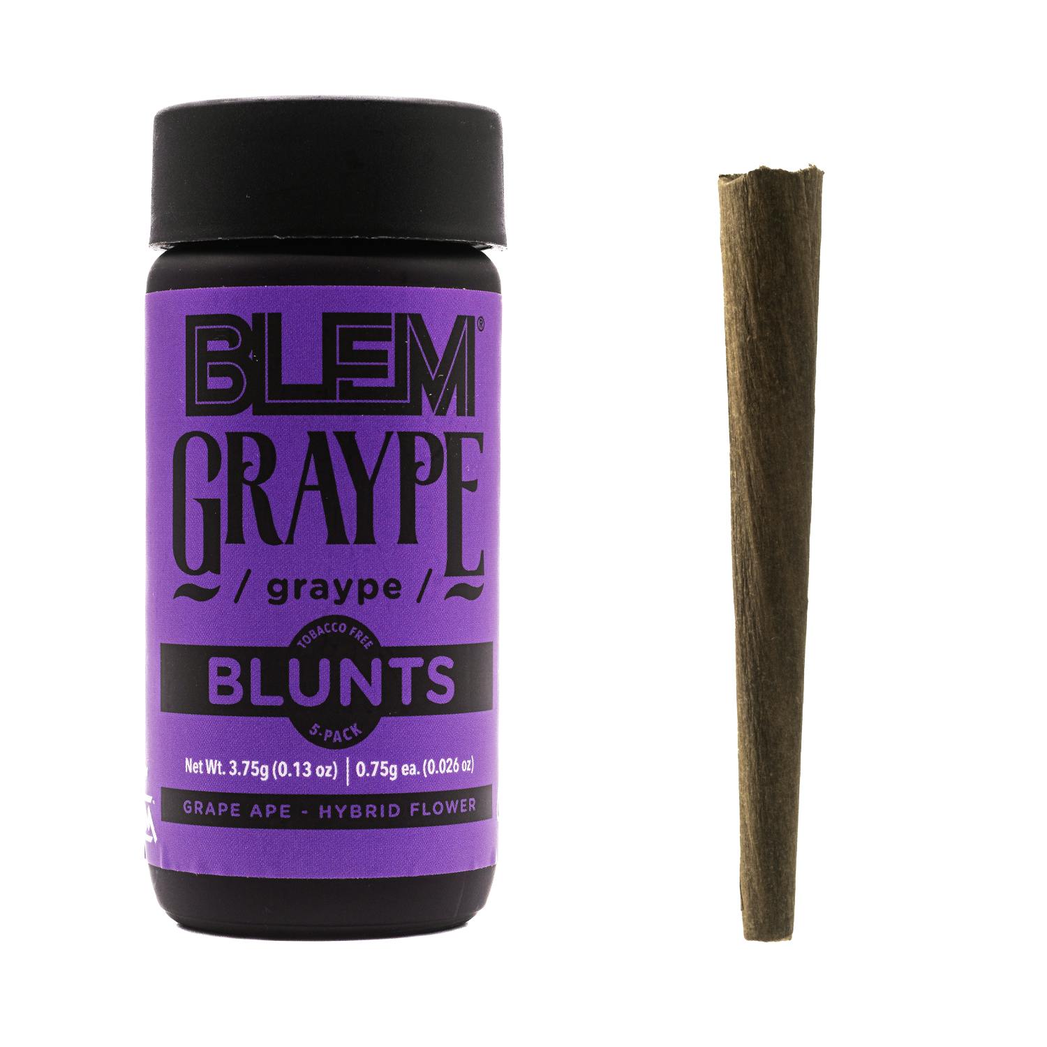 BLEM GRAYPE 5-Pack Blunts 1 BLEM GRAYPE 5-Pack Blunts
