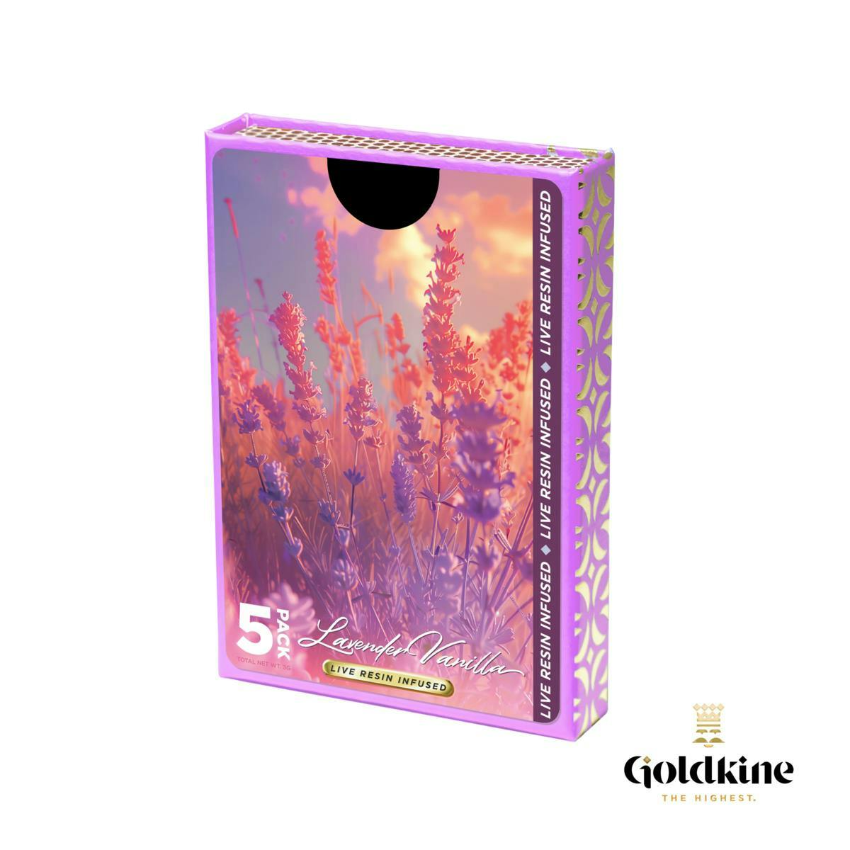 Goldkine 5-Pack Infused | Lavender Vanilla