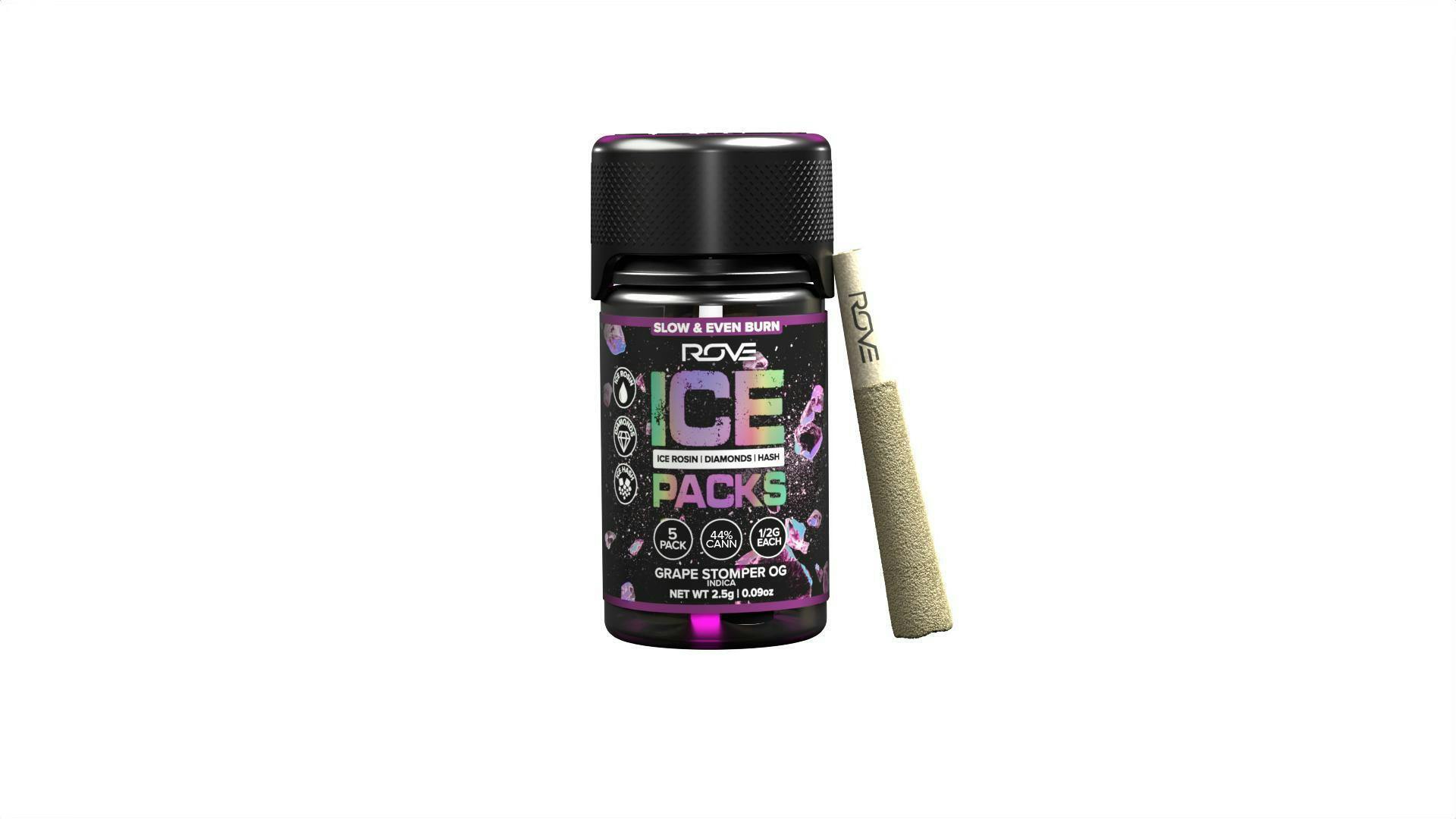 Grape Stomper OG | Infused Ice Packs (Rosin, Hash, and Diamonds) | 5 Pack 1 Grape Stomper OG | Infused Ice Packs (Rosin, Hash, and Diamonds) | 5 Pack