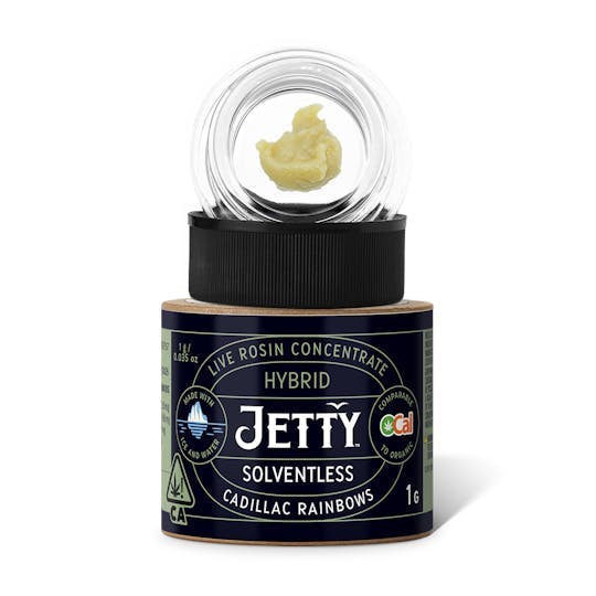 Jetty Concentrate OCal Live Rosin 1g Sour Strawberry