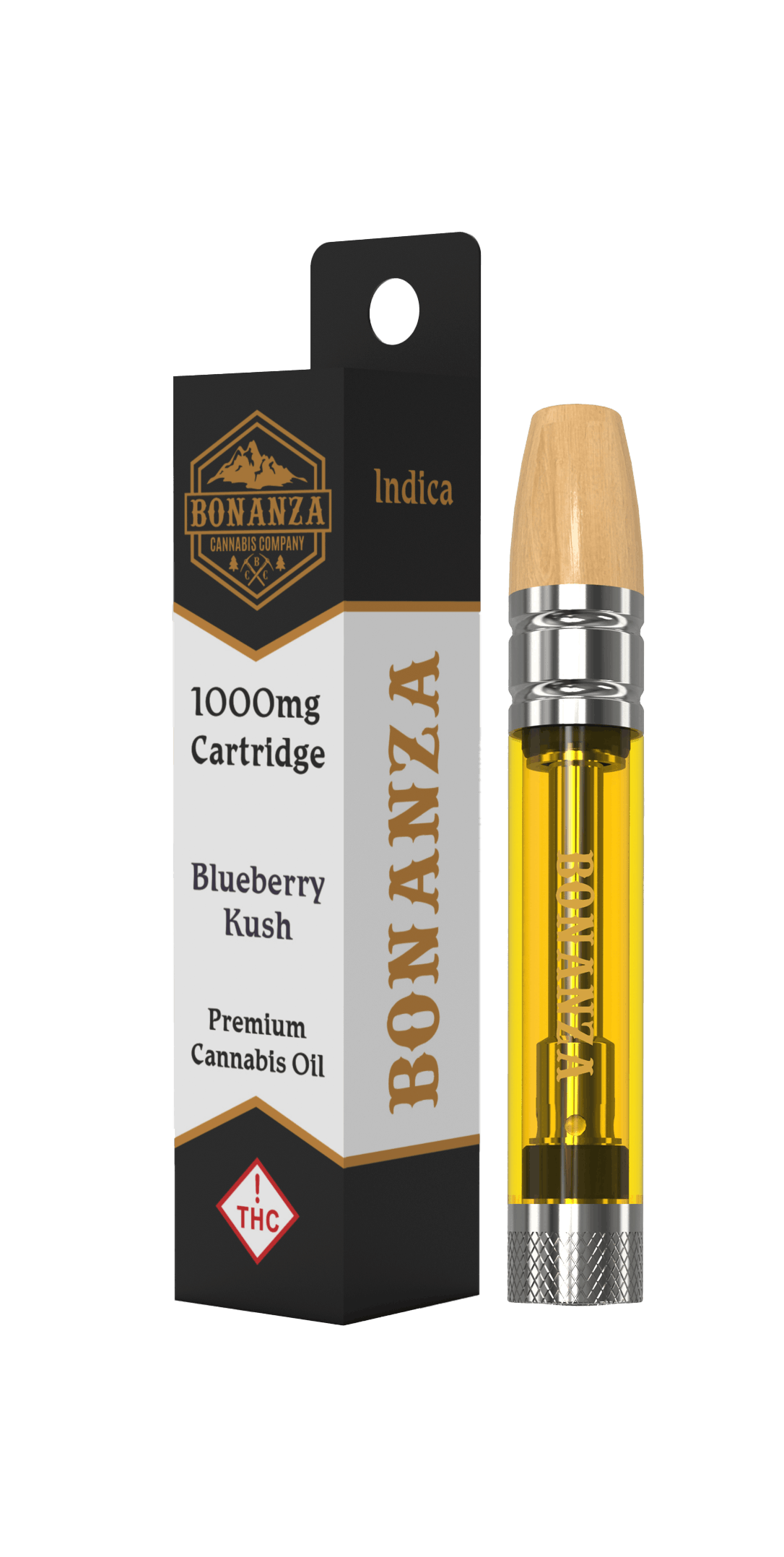 1000 MG Cartridge Blueberry Kush