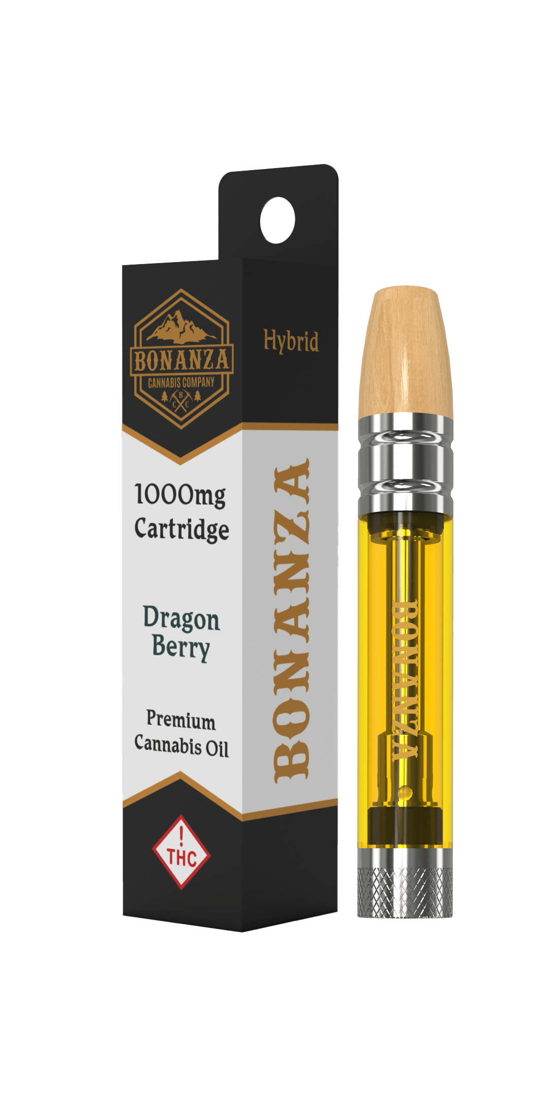 1000 MG Cartridge Dragon Berry