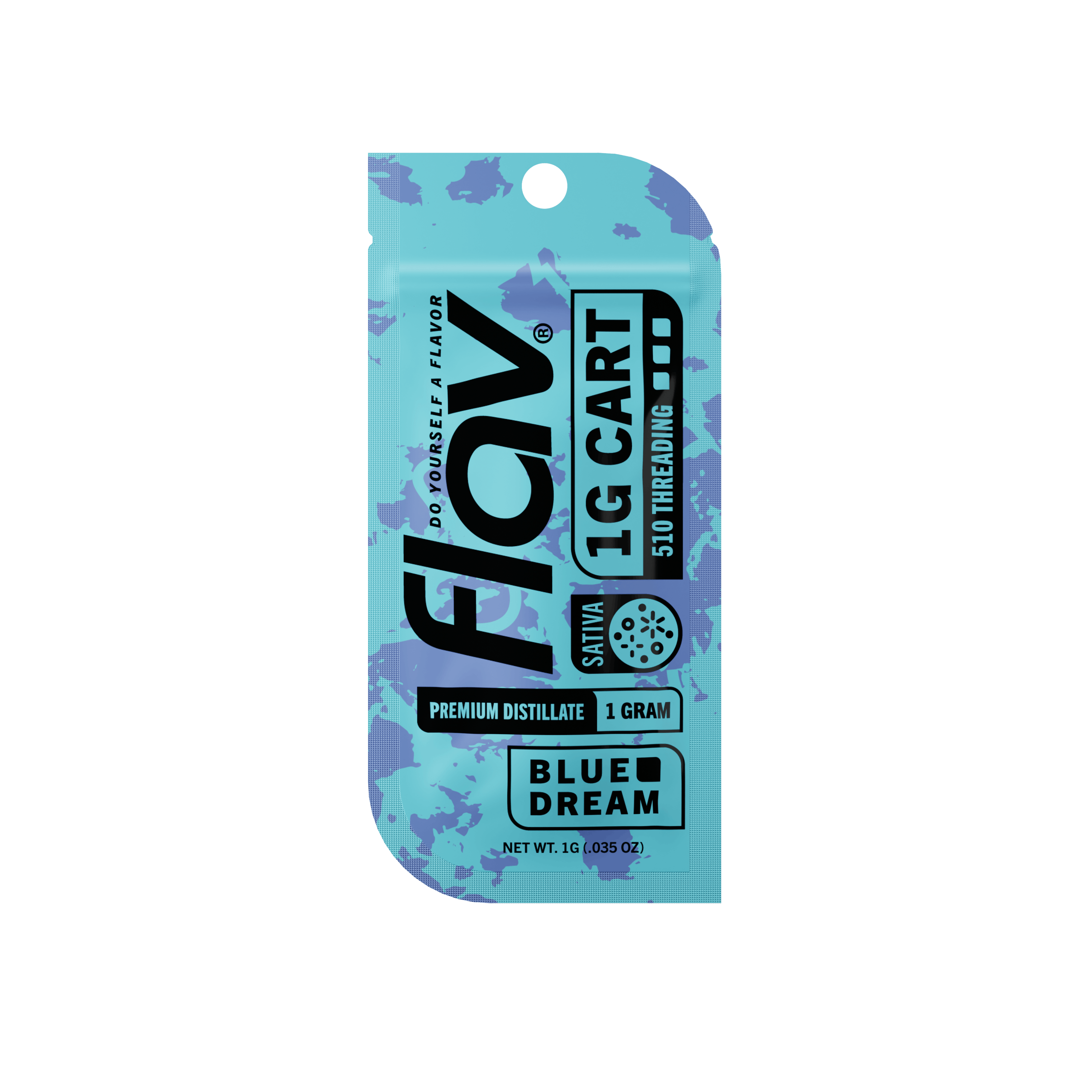 Vape - Cartridge - 1.0g - Distillate - Blue Dream - Sativa