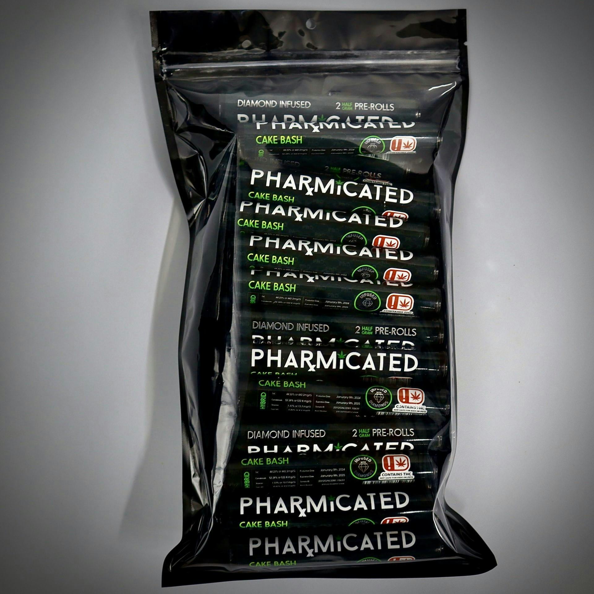 PhD 0.5G Diamond Infused 2 Pack - Cake Bash (H)