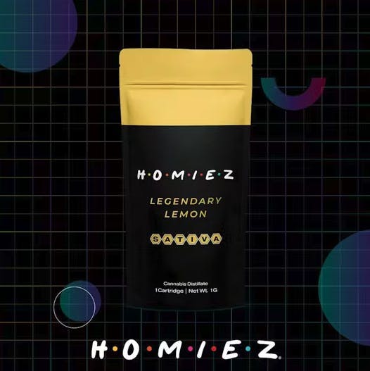 HOMIEZ | Cartridge 1g | Legendary Lemon 1 HOMIEZ | Cartridge 1g | Legendary Lemon