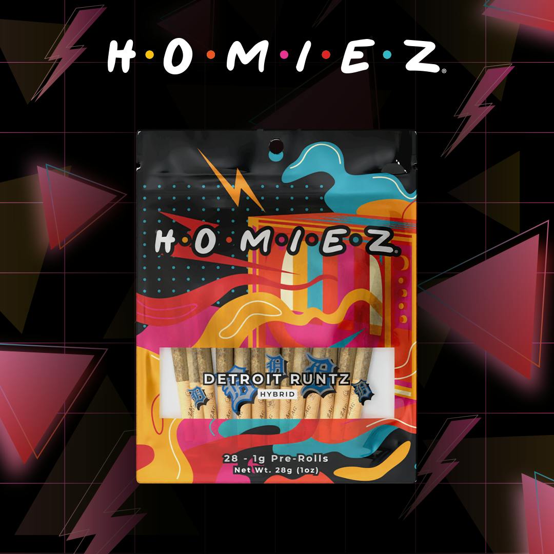 HOMIEZ | Pre-Roll 28pk | Detroit Runtz