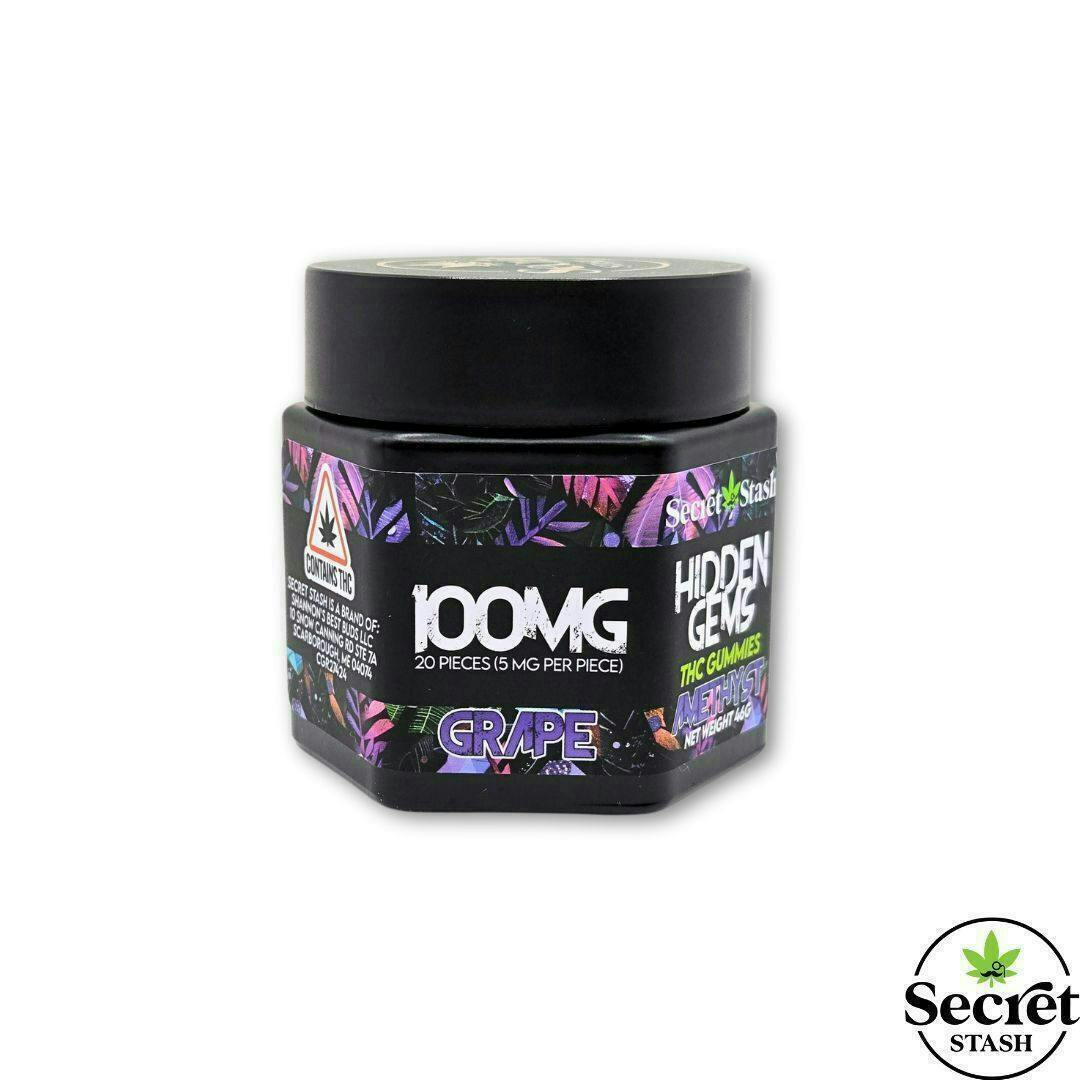 Hidden Gems | THC | Grape | 100mg 1 Hidden Gems | THC | Grape | 100mg