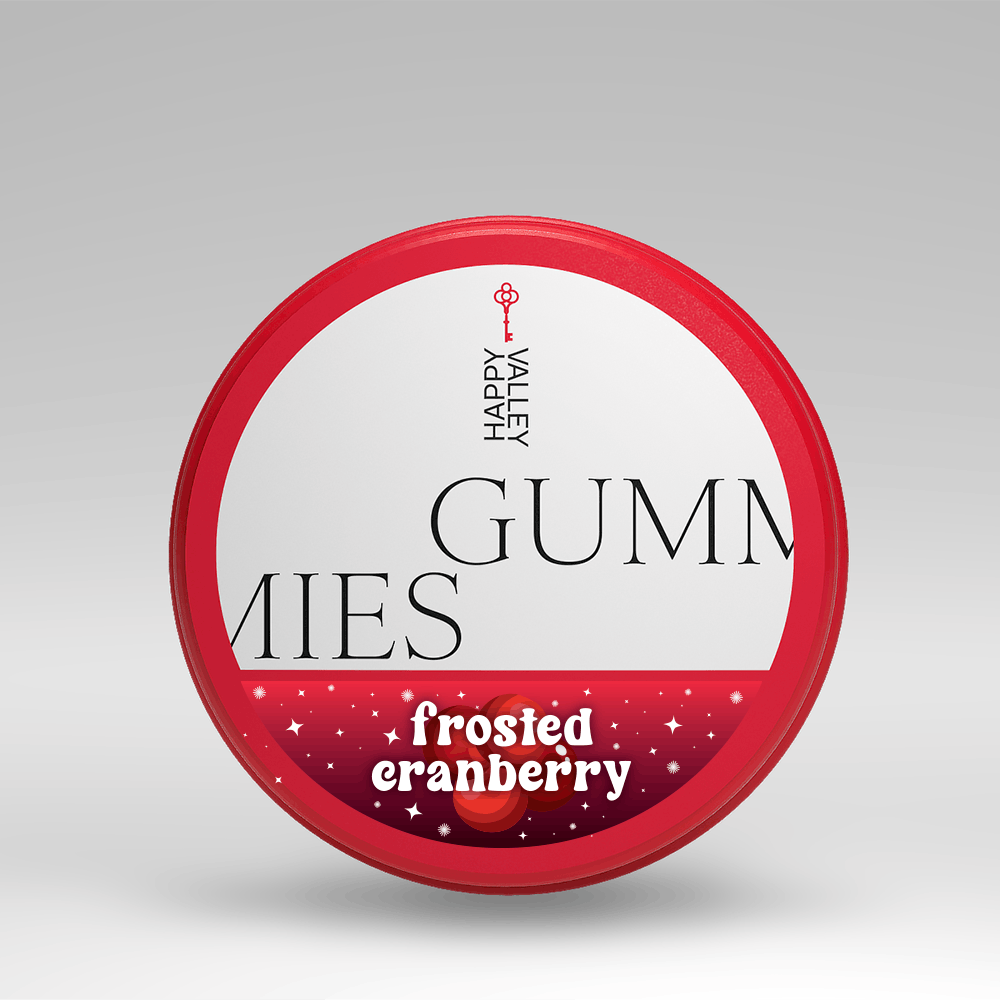 Frosted Cranberry | Gummies 100mg THC