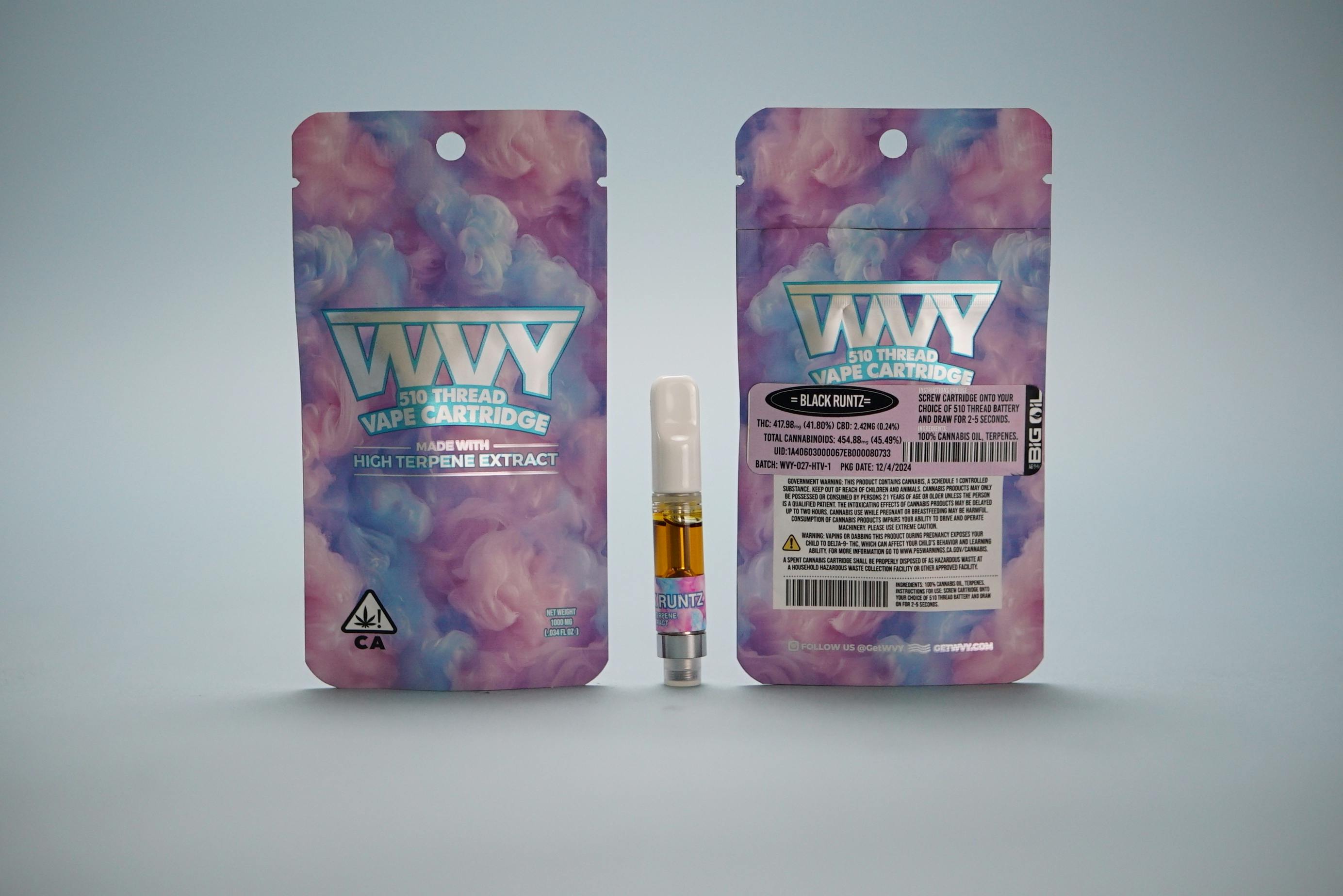 Sour Apricot 1g 510 Vape Cart High Terpene