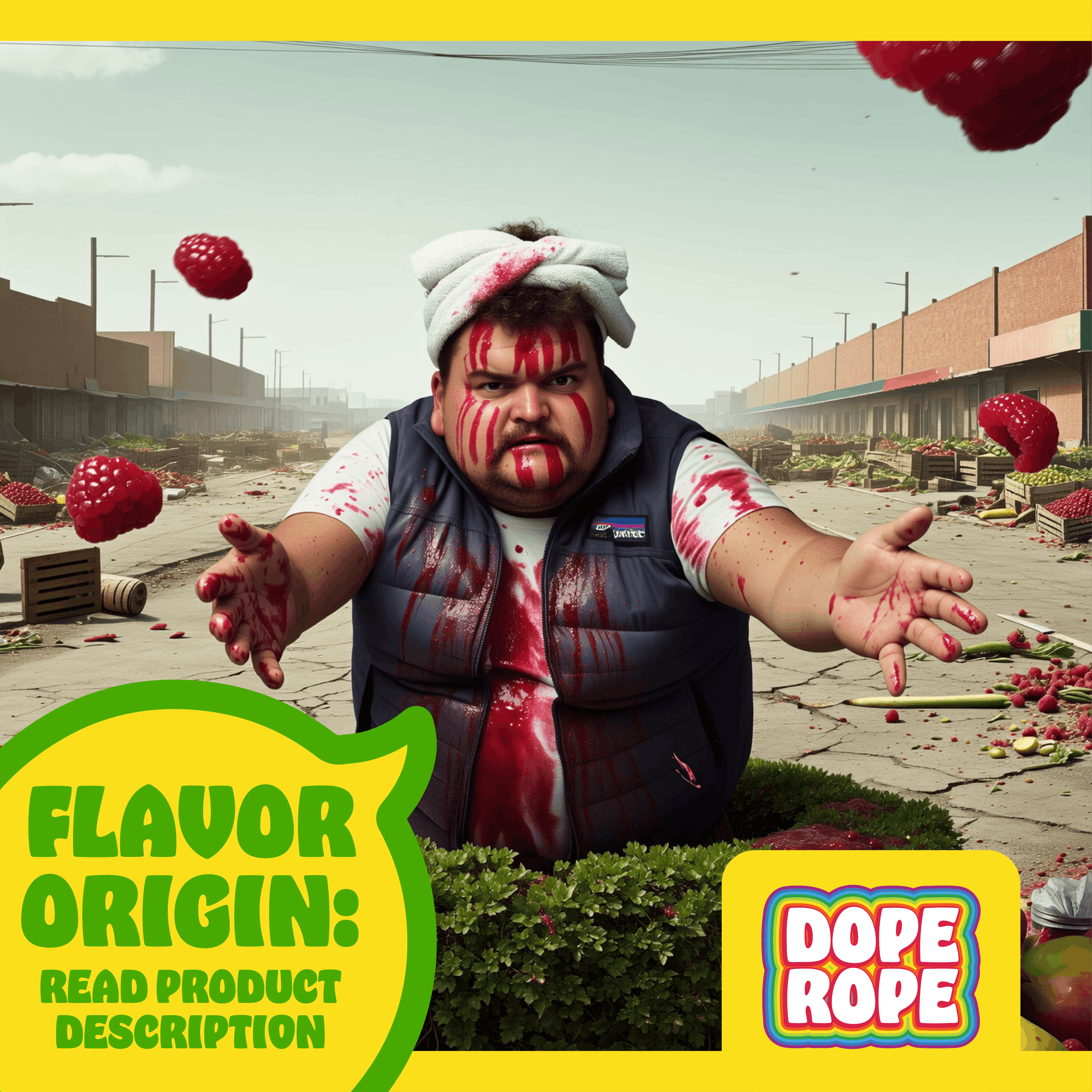 Dope Rope | 🍓💥 Totally Razz | 🛑 AS NOT SEEN ON TV 🛑 | 200MG