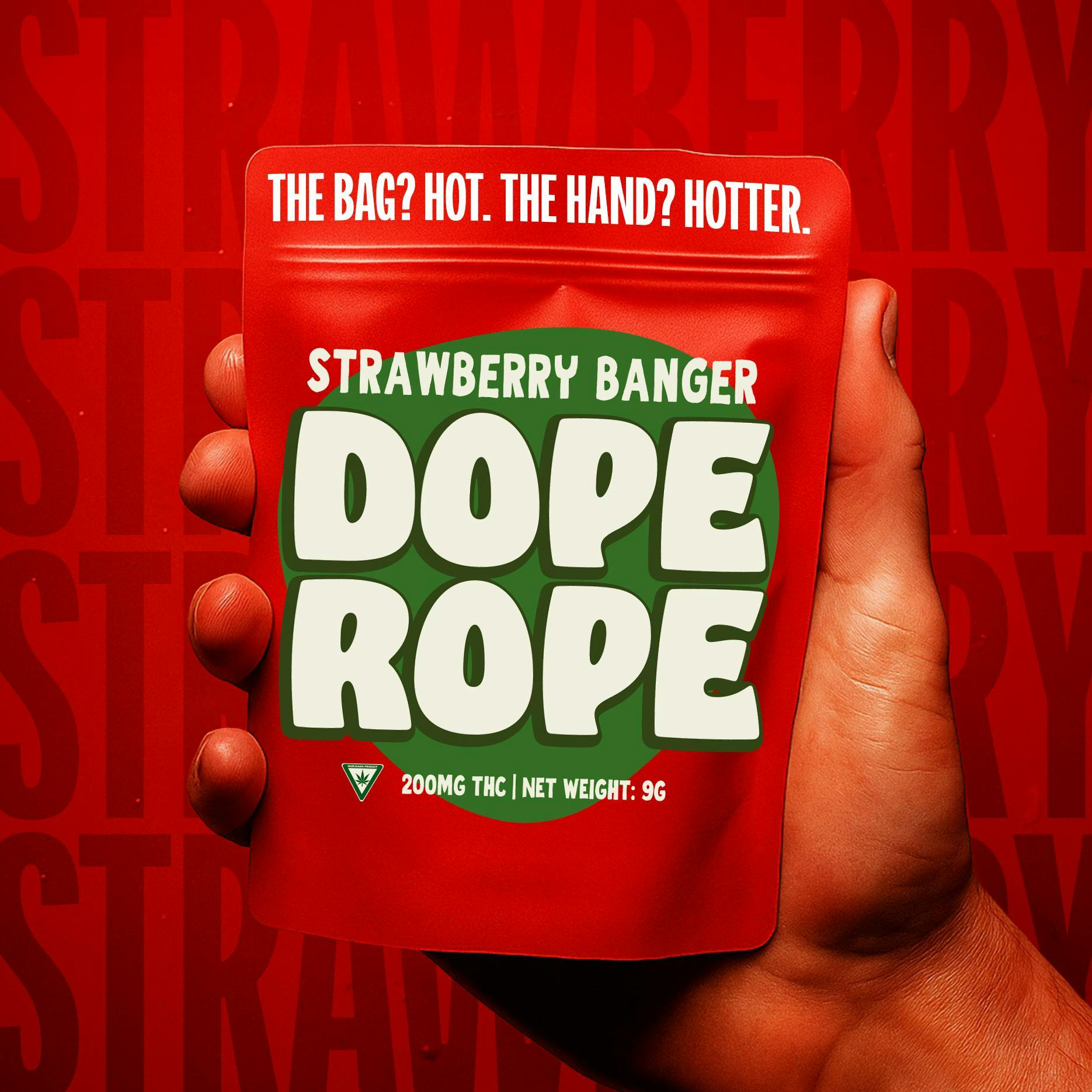 Dope Rope | đđŁ Strawberry Banger | đ RATED R FOR RIPE | 200MG 2 Dope Rope | đđŁ Strawberry Banger | đ RATED R FOR RIPE | 200MG