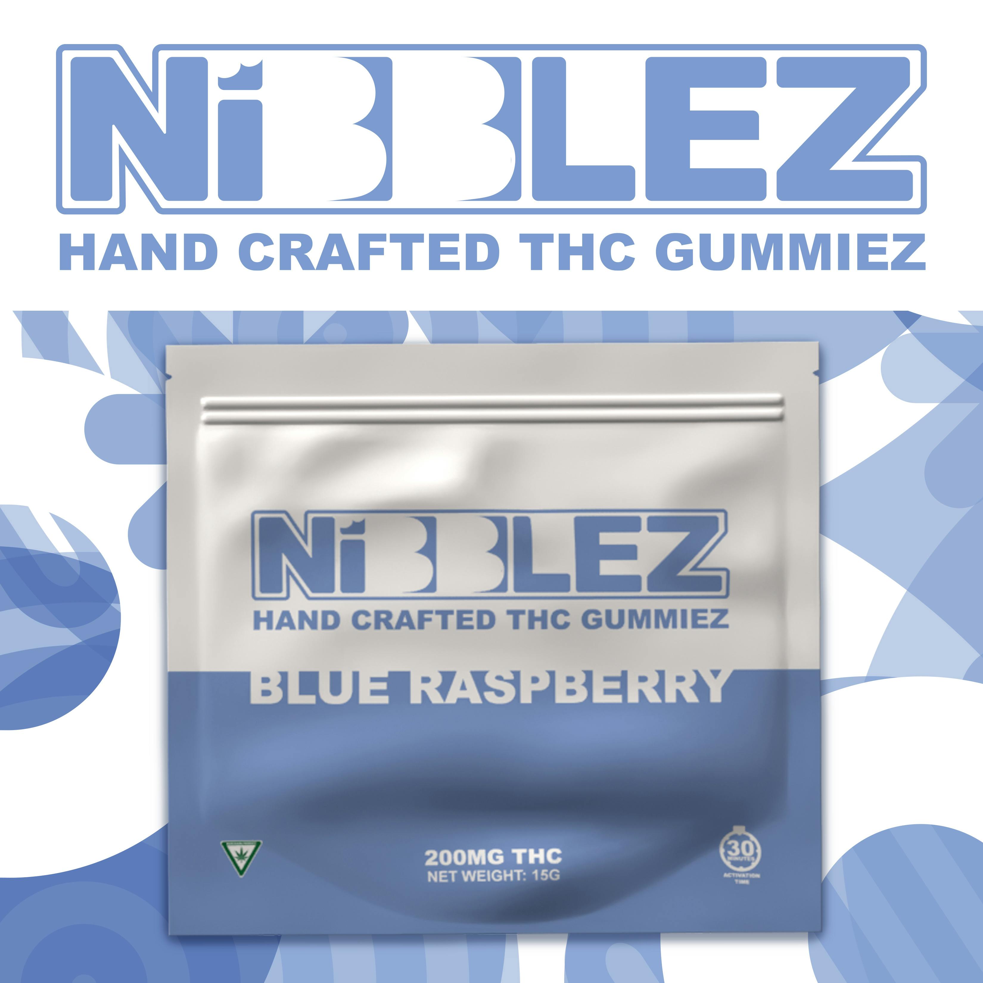 Nibblez | Blue Raspberry | 200MG 1 Nibblez | Blue Raspberry | 200MG