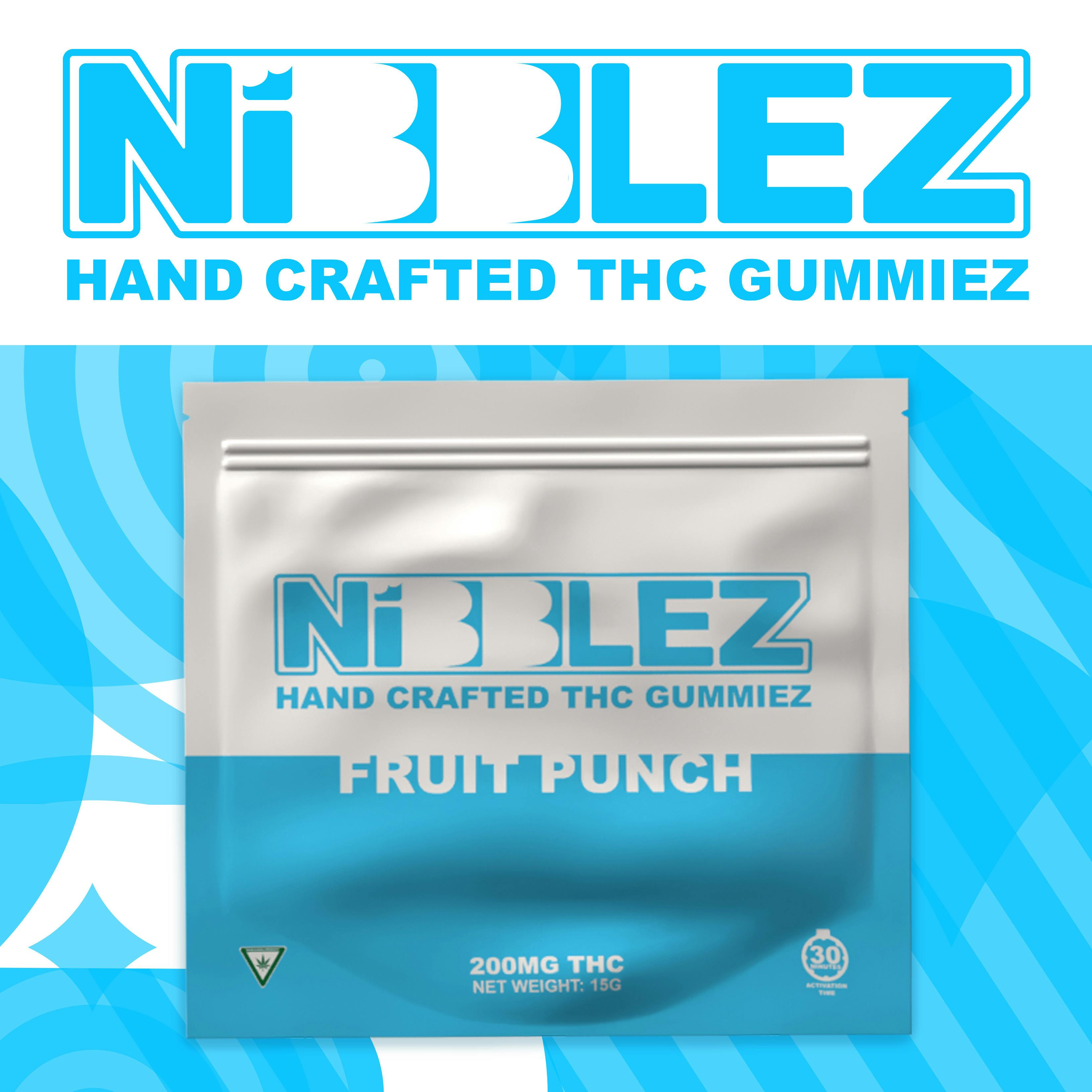 Nibblez | Fruit Punch | 200MG 1 Nibblez | Fruit Punch | 200MG