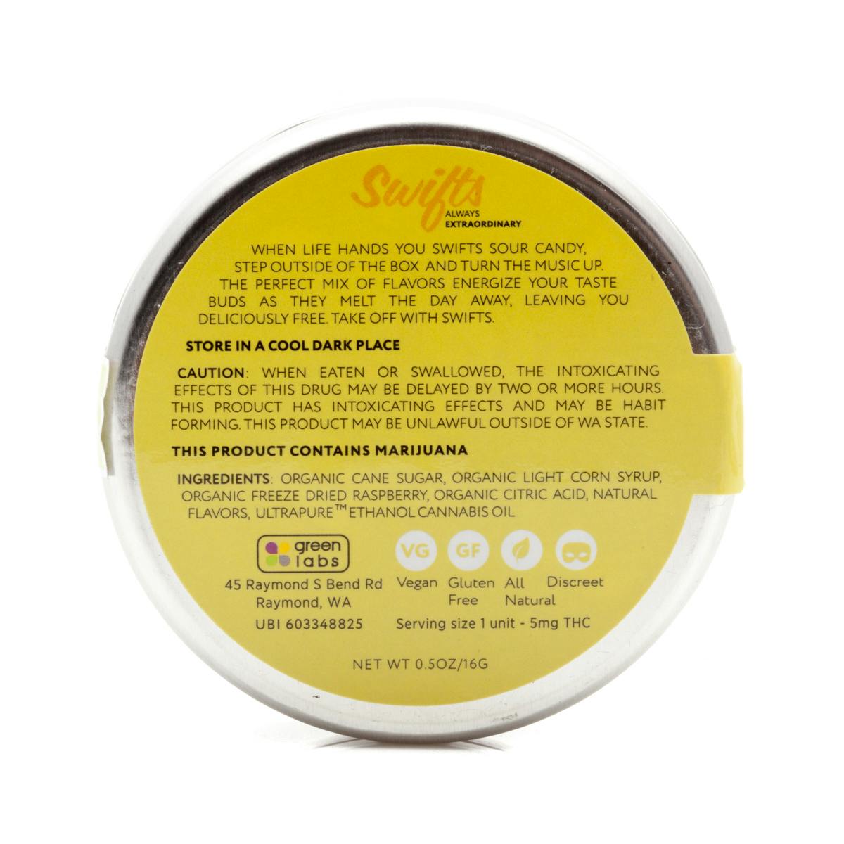 Lemon & Raspberry Sour Drops 100mg - Hybrid 3 Lemon & Raspberry Sour Drops 100mg - Hybrid
